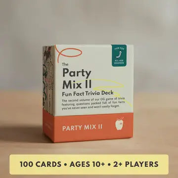 The Party Mix II Trivia Card Game, Gift For Kids & Adults