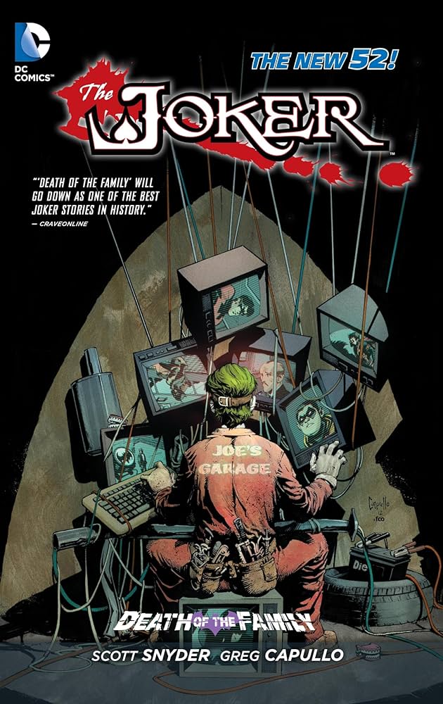 Joker Death Of The Family Hardcover (New 52) (Pre-Owned)