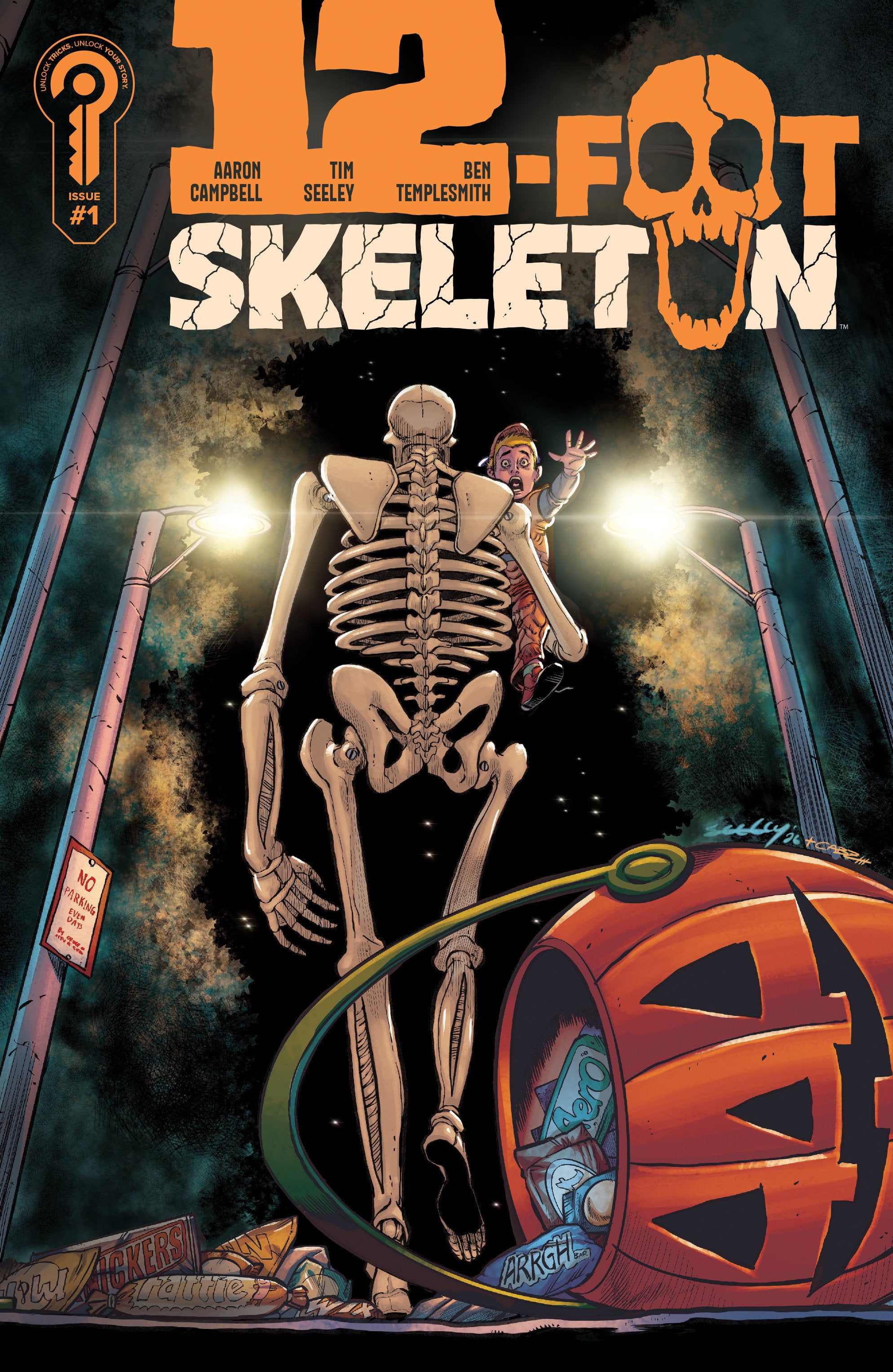 12 Foot Skeleton #1 1:10 Cover C Tim Seeley