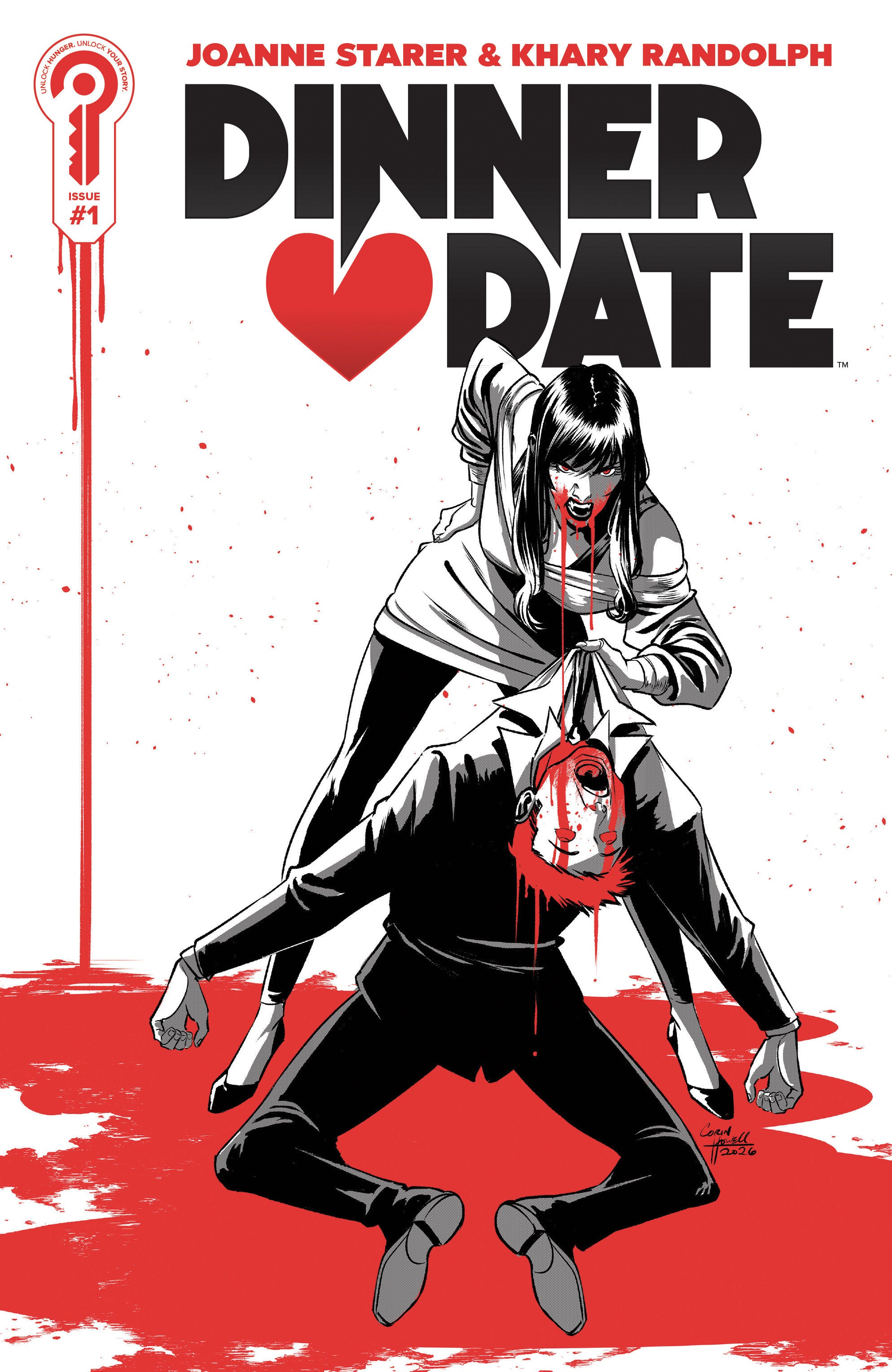 Dinner Date #1 1:10 Cover C Corin Howell