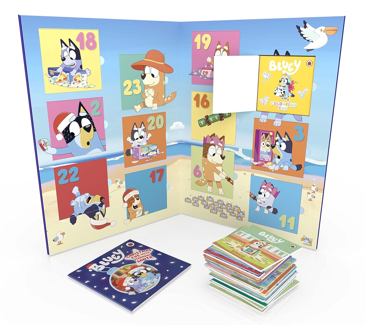 Bluey Awesome Advent Book Bundle Calendar