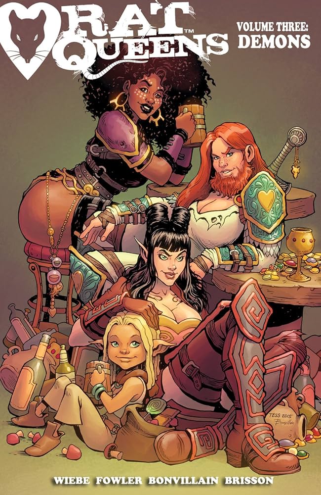 Rat Queens Vols 1-3 (Pre-Owned)
