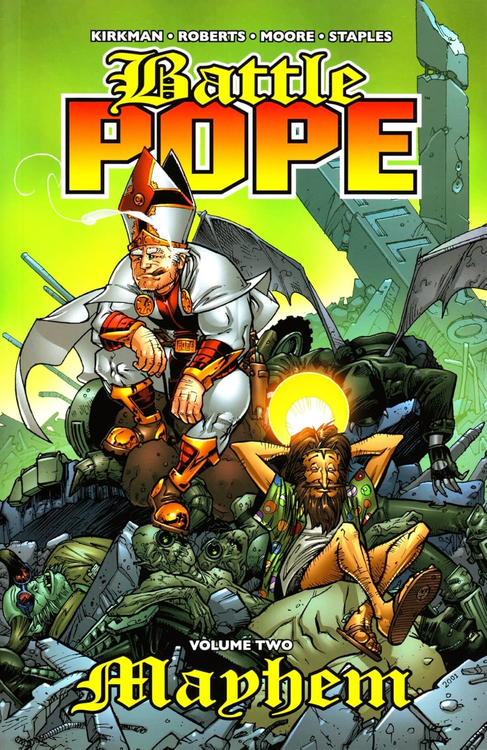 Battle Pope: Mayhem Vol. 2 TPB (Pre-Owned)