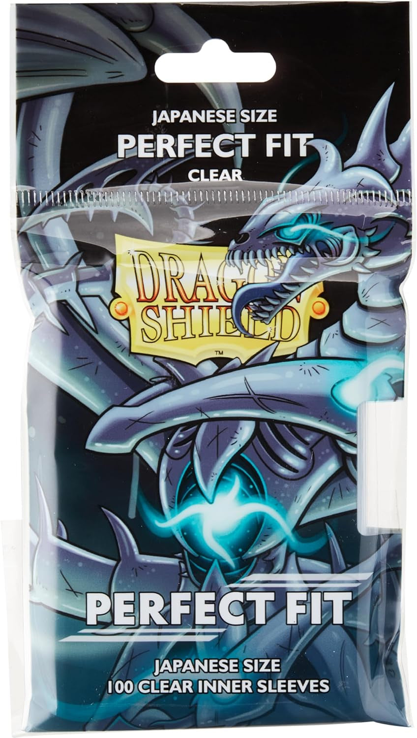 Arcane Tinmen Dragon Shield Perfect Fit Toploaders - JAPANESE SIZE - Clear
