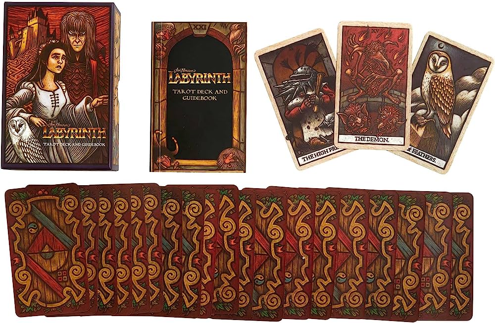Labyrinth Tarot Deck and Guidebook Movie Tarot Deck