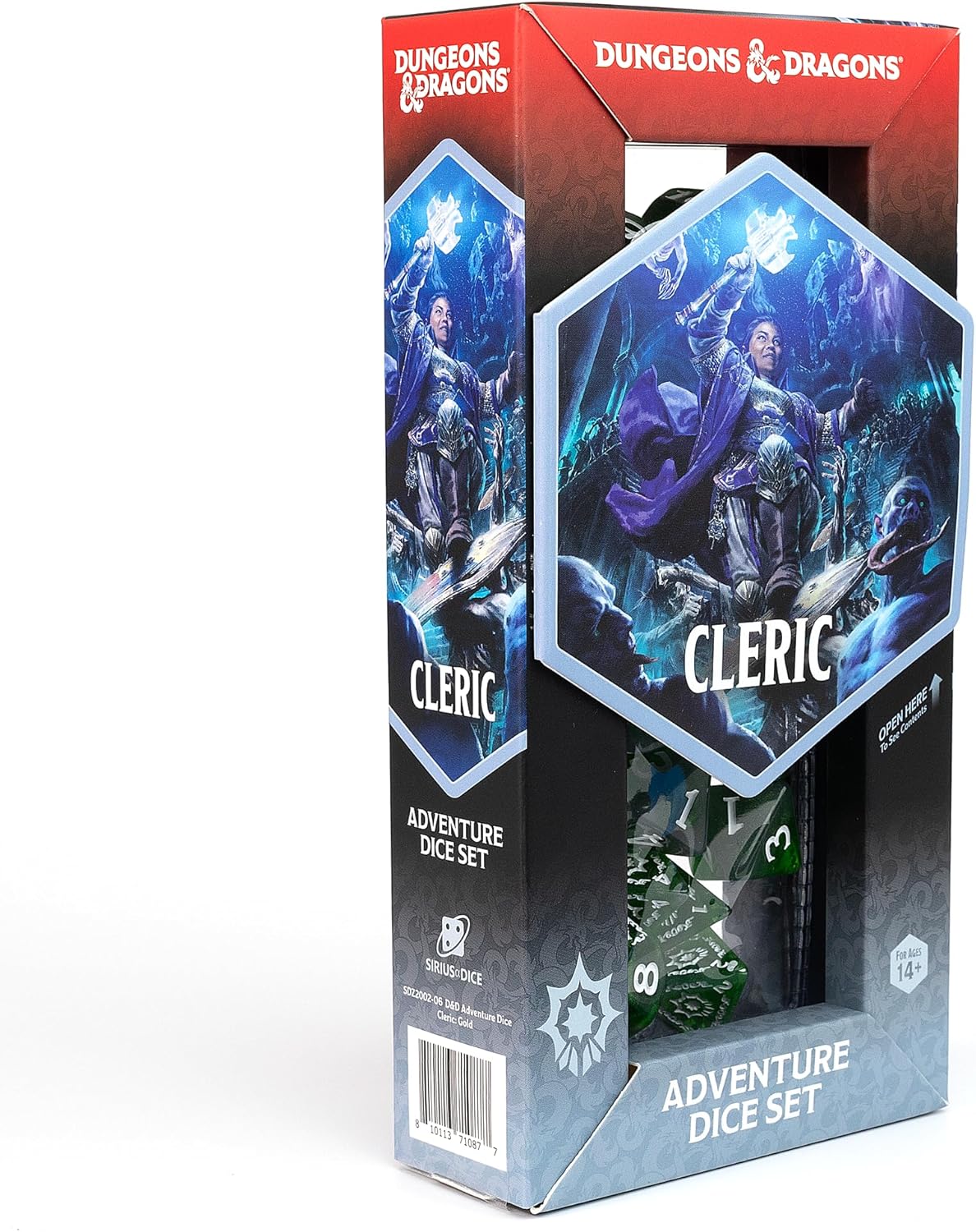 Dungeons & Dragons: Adventure Dice - Cleric Gold
