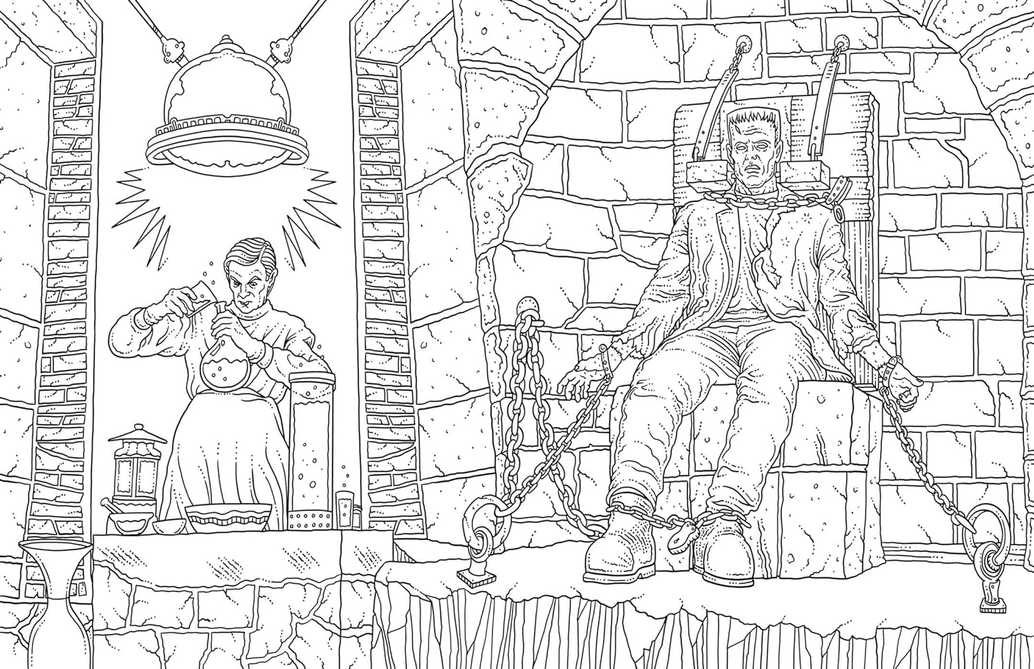 Universal Monsters: The Official Coloring Book