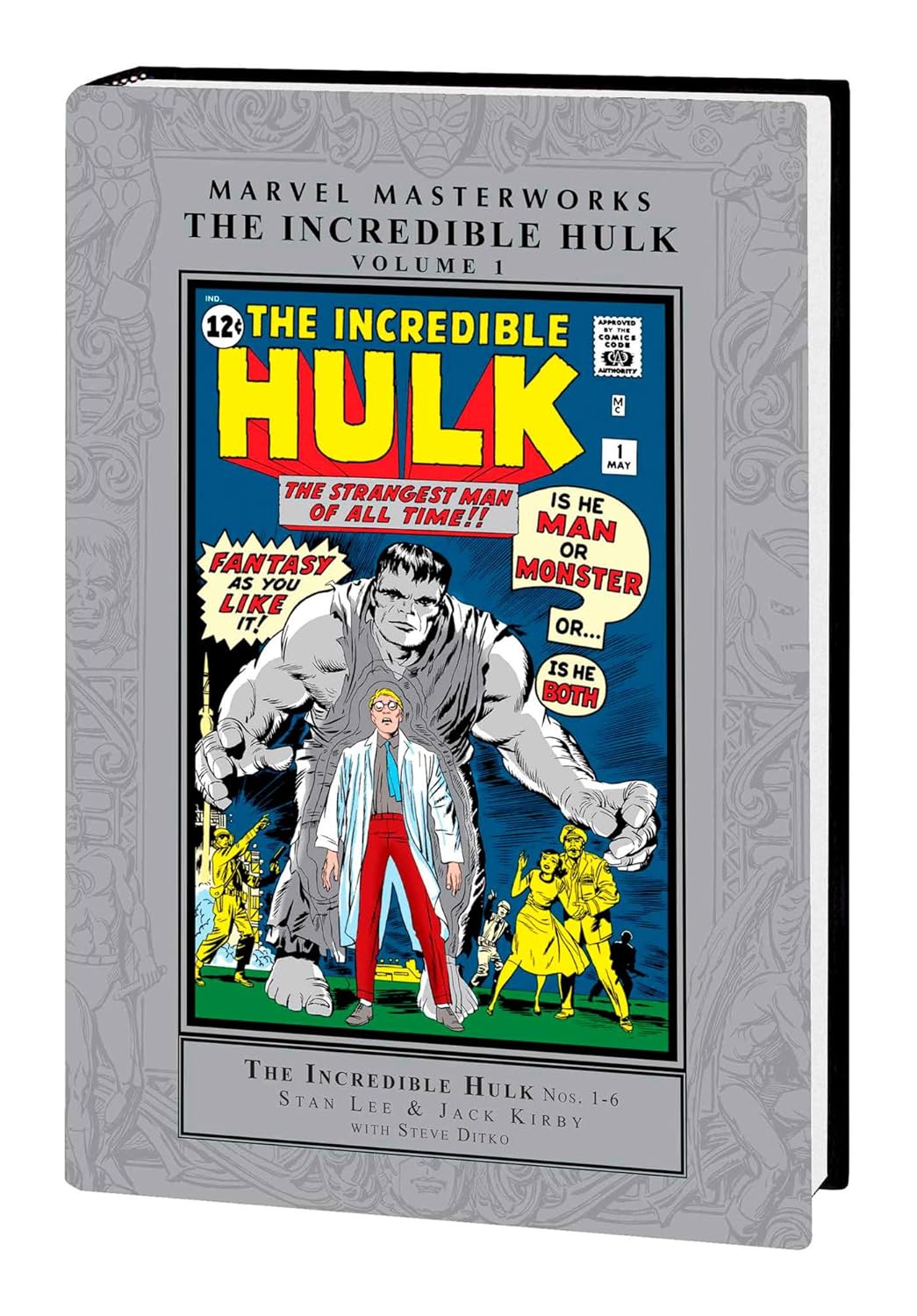 Marvel Masterworks Volume 1 The Incredible Hulk Hardcover (Pre-Owned)