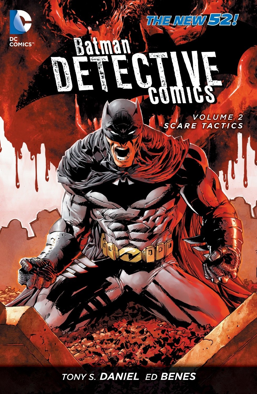 Batman Detective Comics Vol. 2: Scare Tactics - Hardcover [Pre-Owned]