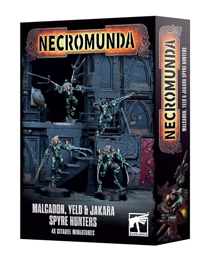 Necromunda - Malcadon, Yeld, and Jakara Spyre Hunters