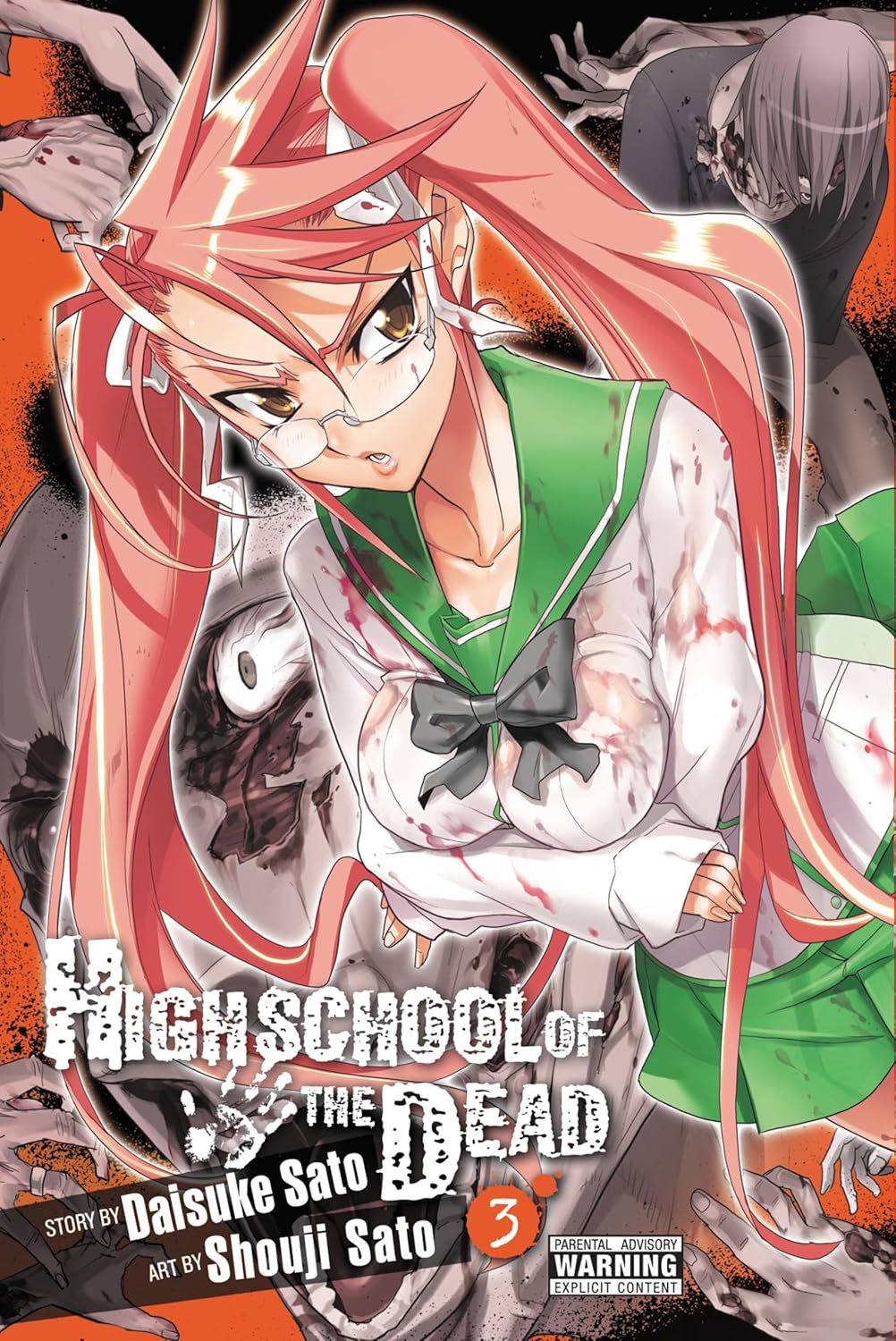 Highschool of the Dead Vol. 3 (Mature) (Pre-Owned)