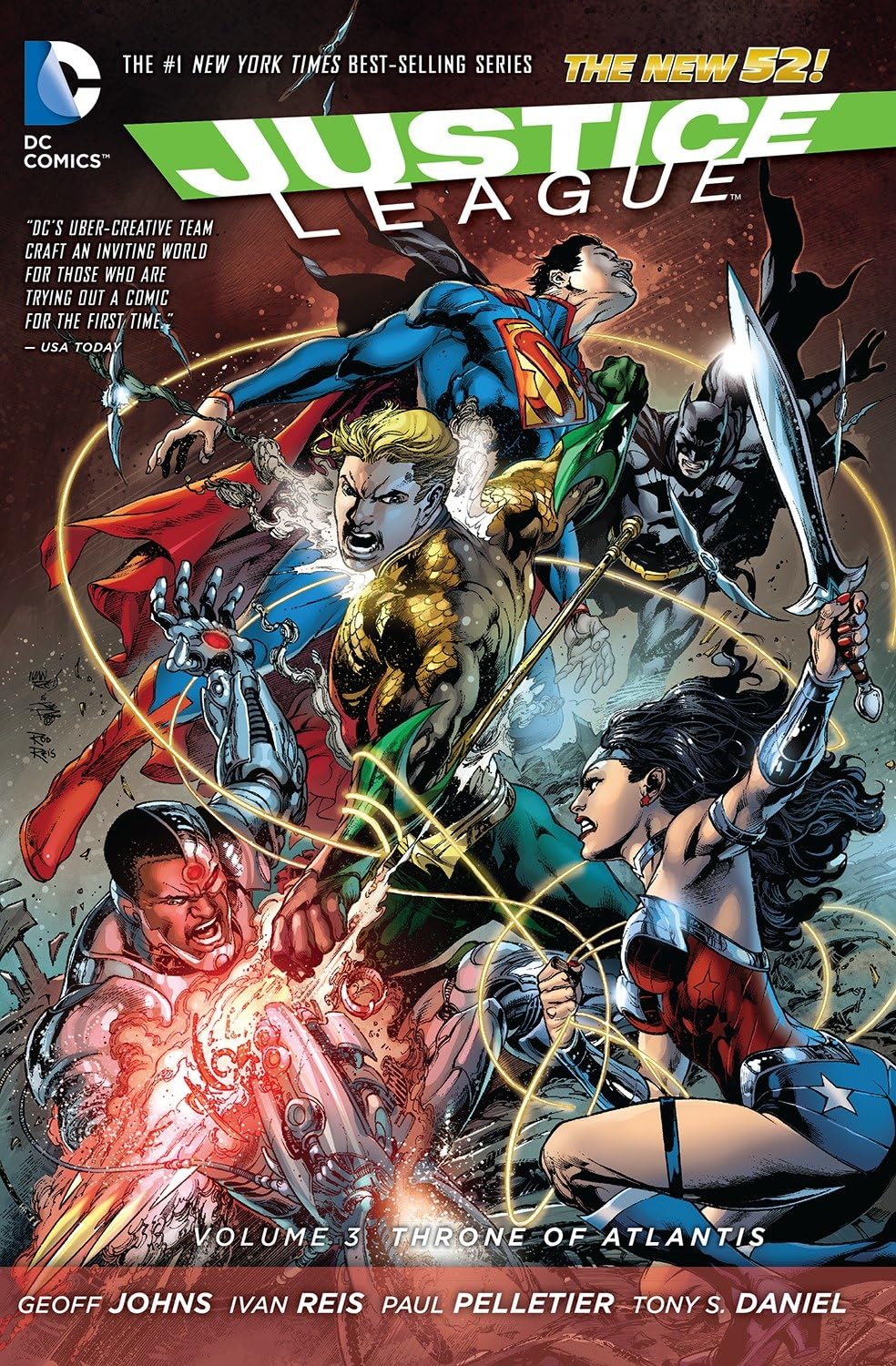 Justice League Vol 3: Throne of Atlantis (Pre-Owned)