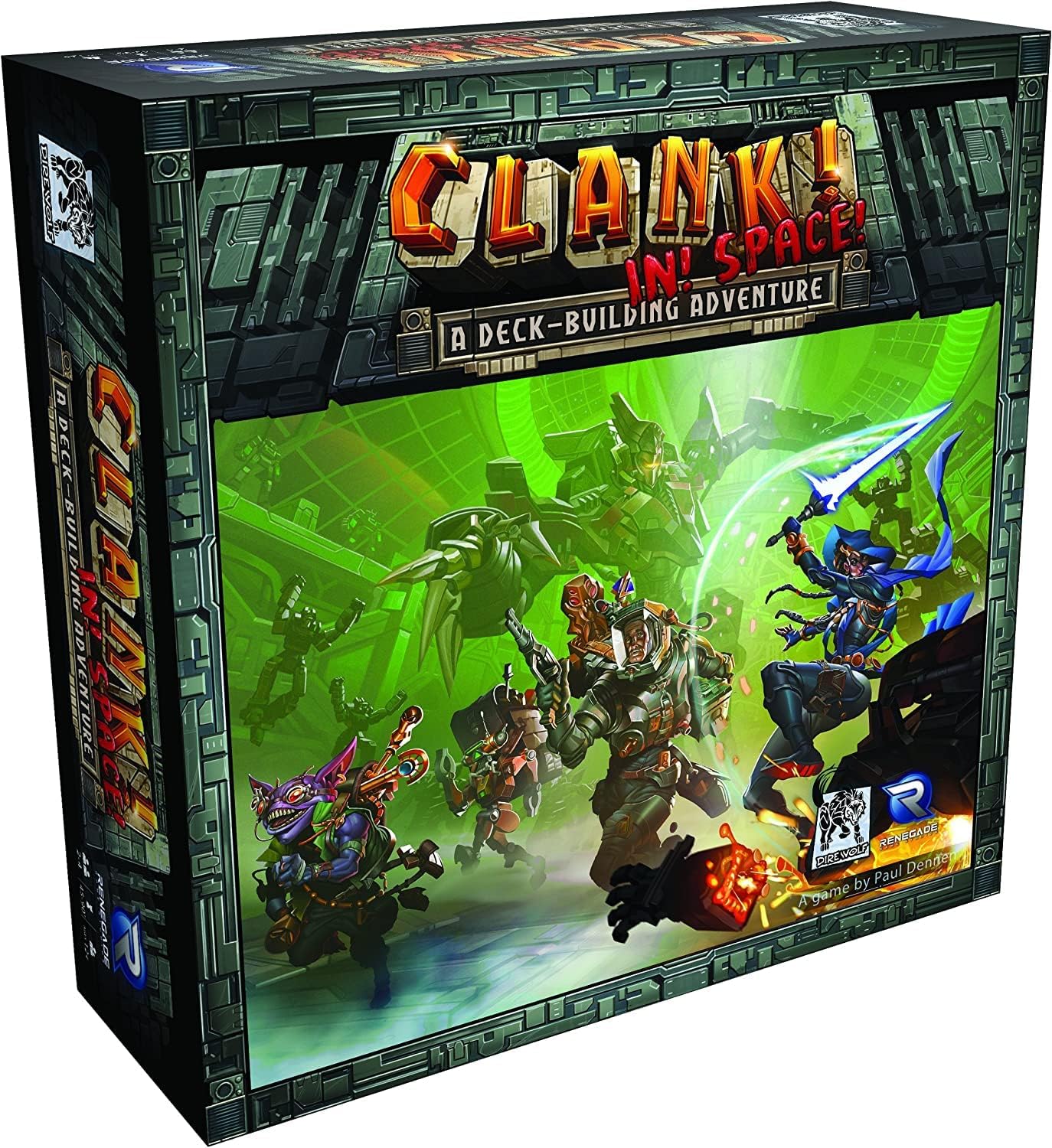 Clank! in! Space! A Deck-Building Adventure Game
