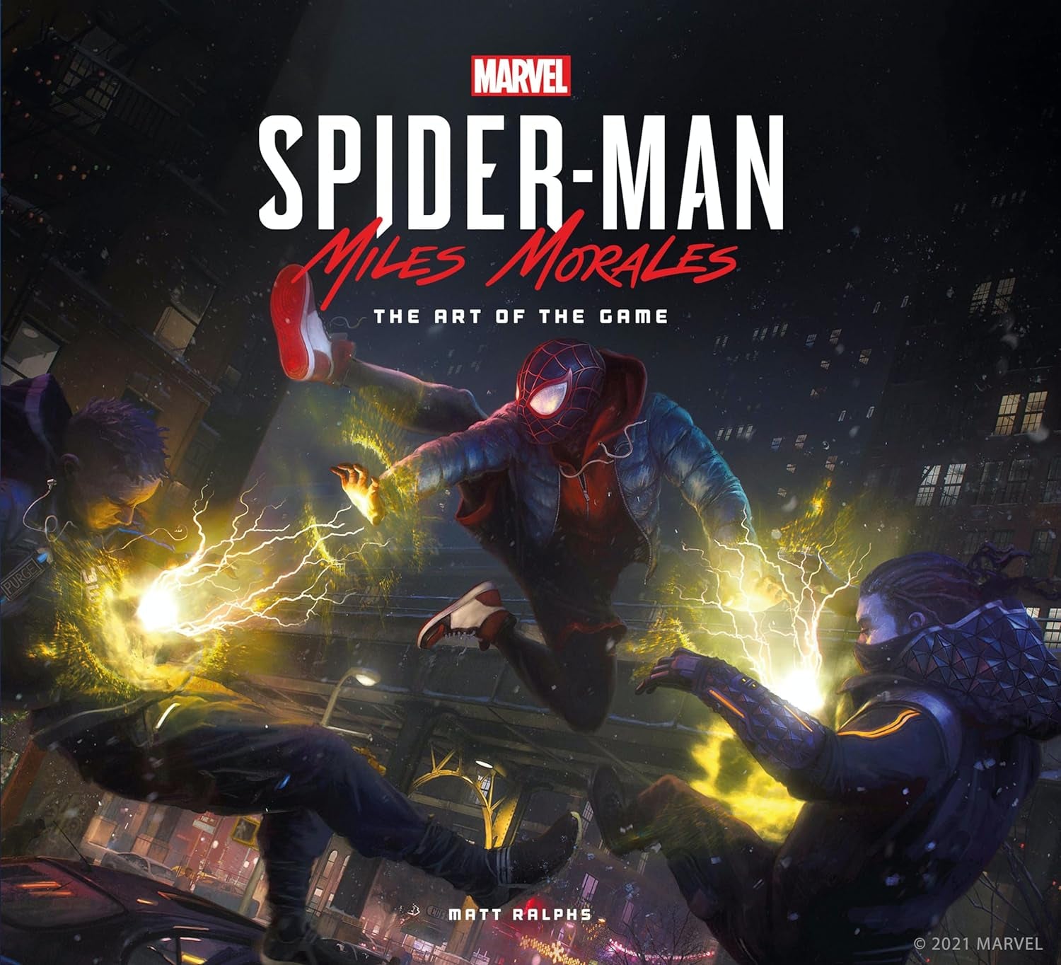 Marvels Spider Man Miles Morales Art Of Game - Hardcover [Pre-Owned]