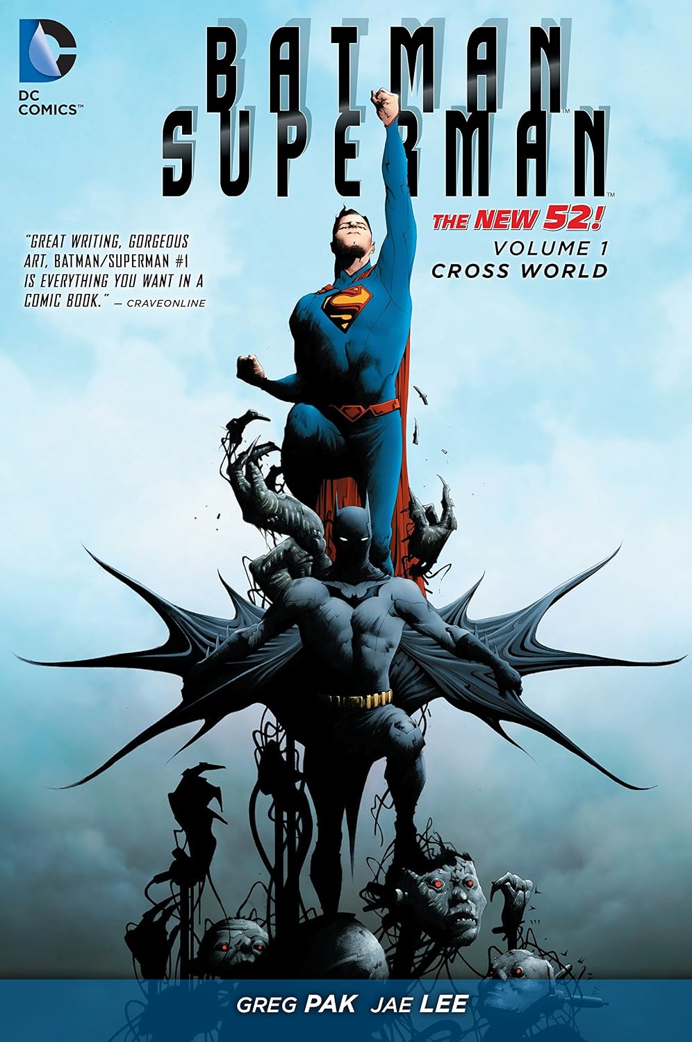 Batman Superman Vol. 1: Cross World - Hardcover [Pre-Owned]
