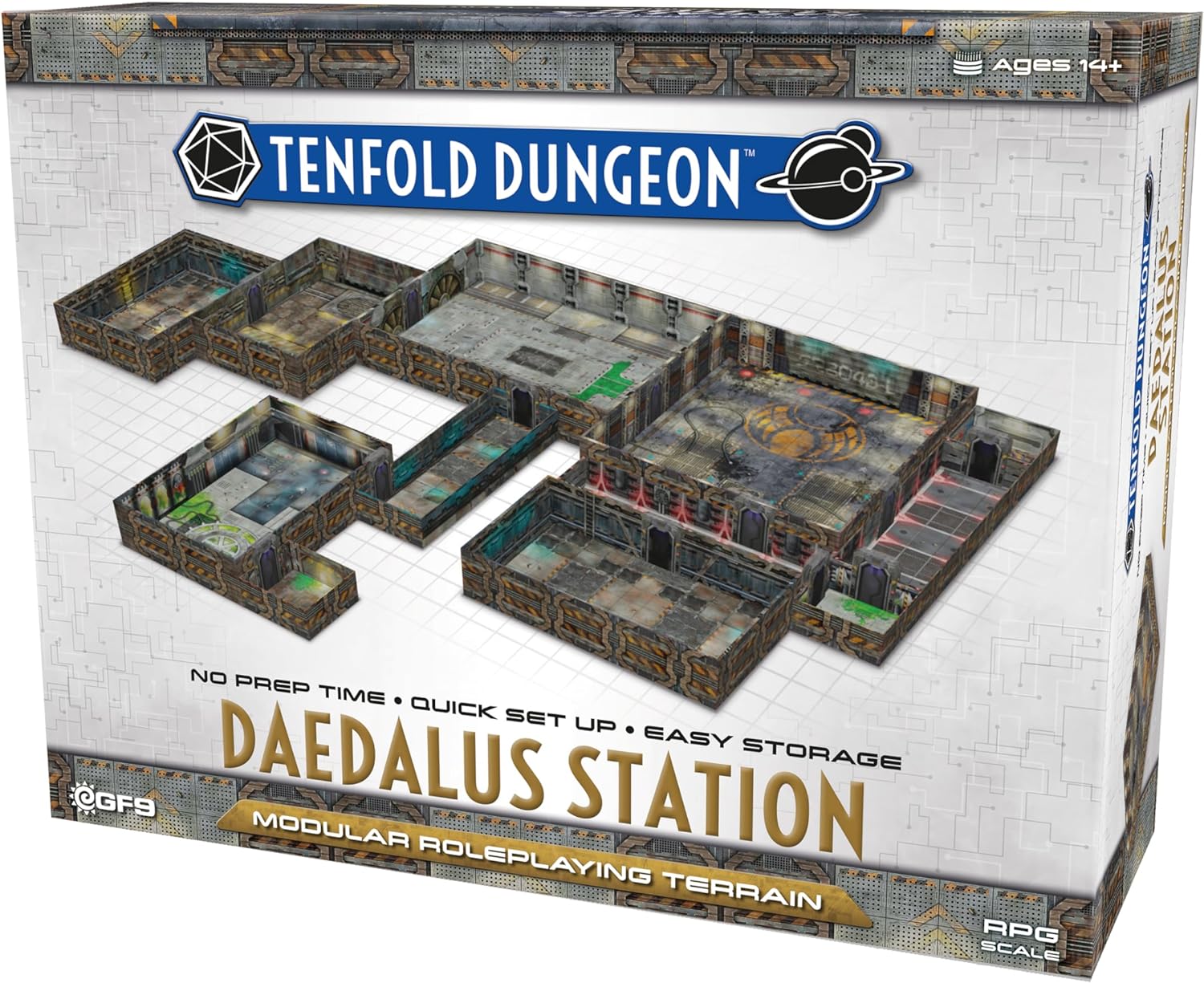 Tenfold Dungeon Daedalus Station Modular Roleplaying Terrain Set