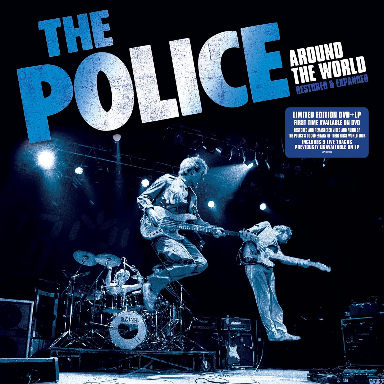 POLICE / AROUND THE WORLD [LP + DVD] - BLUE