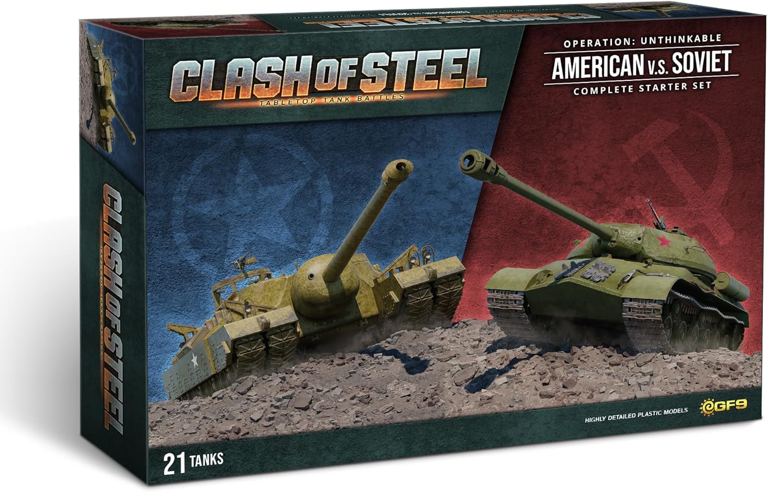 Clash of Steel - Operation Unthinkable American v.s. Soviet Complete Starter Set
