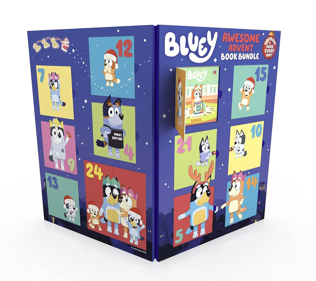 Bluey Awesome Advent Book Bundle Calendar