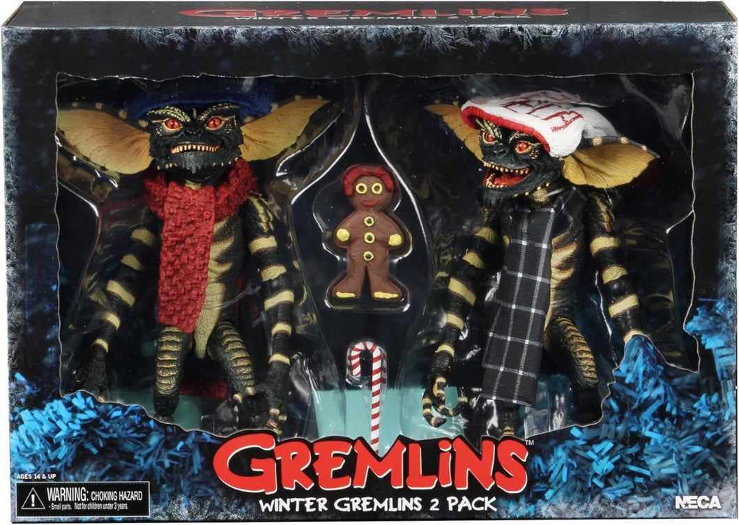 NECA Gremlins - 2 Pack - Christmas Carol Winter Scene Set 1