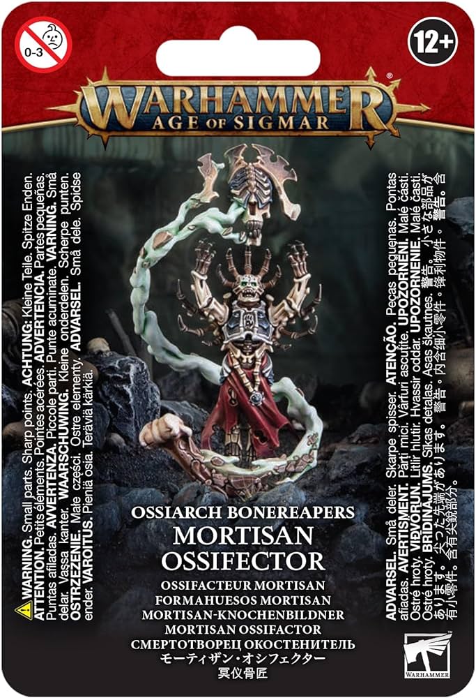 Warhammer Age of Sigmar: Ossiarch Bonereapers Mortisan Ossifectorn [Pre-Owned]