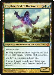 Kruphix, God of Horizons - Green / Blue