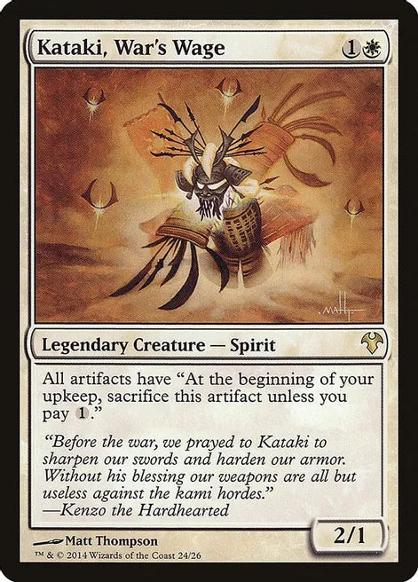 Kataki, War's Wage - White