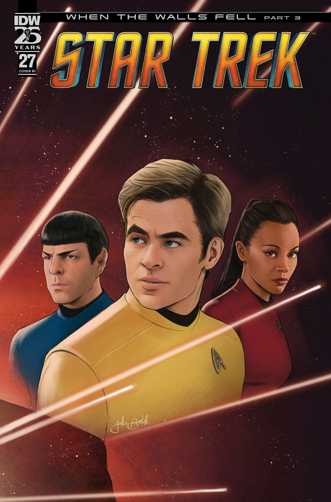 Star Trek #27 1:10 Variant (Bartok)