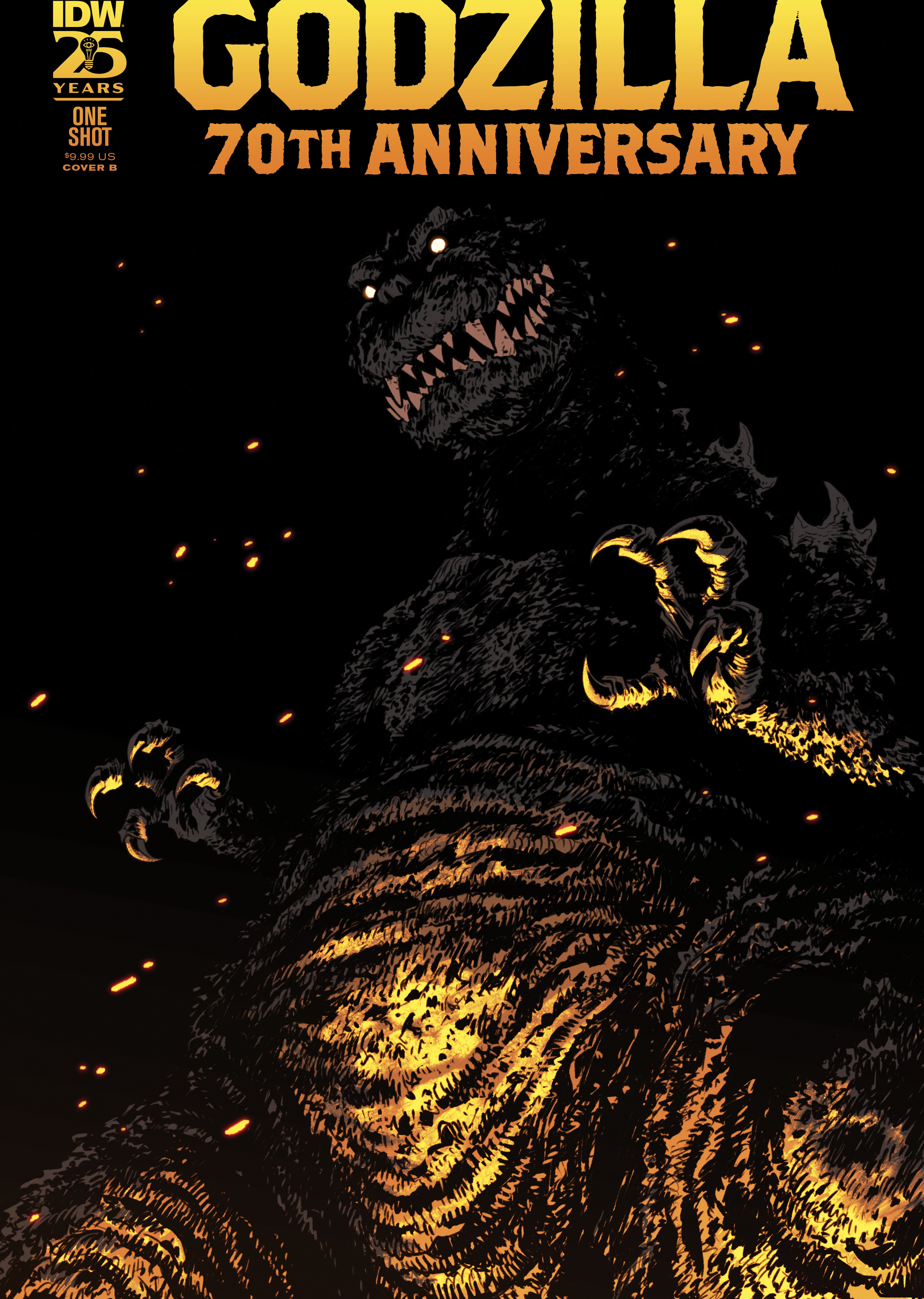 Godzilla: 70th Anniversary Variant B (Campbell)