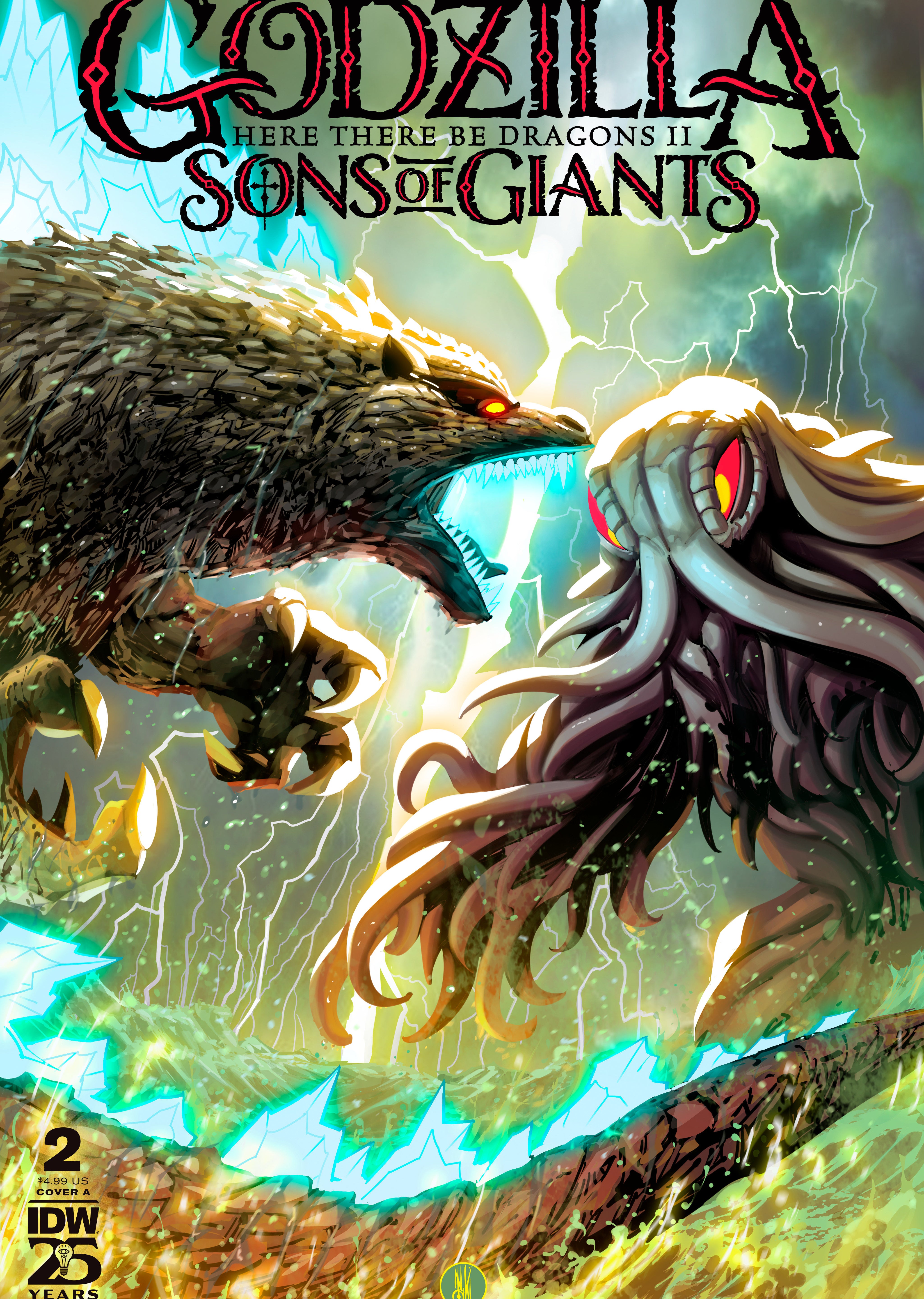 Godzilla: Here There Be Dragons II--Sons Of Giants #2 Cover A (Miranda)