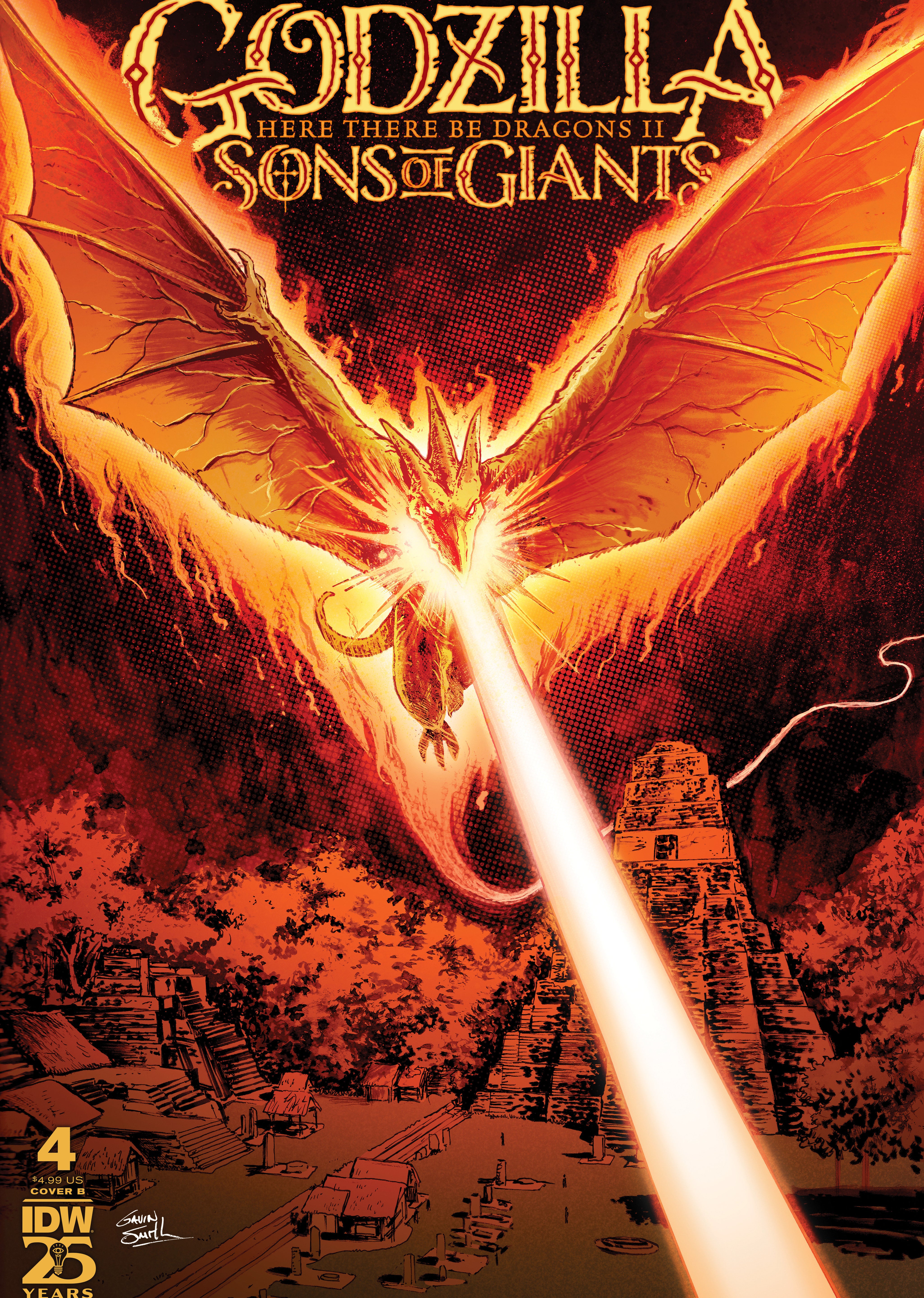 Godzilla: Here There Be Dragons II—Sons Of Giants #4 Variant B (Smith)