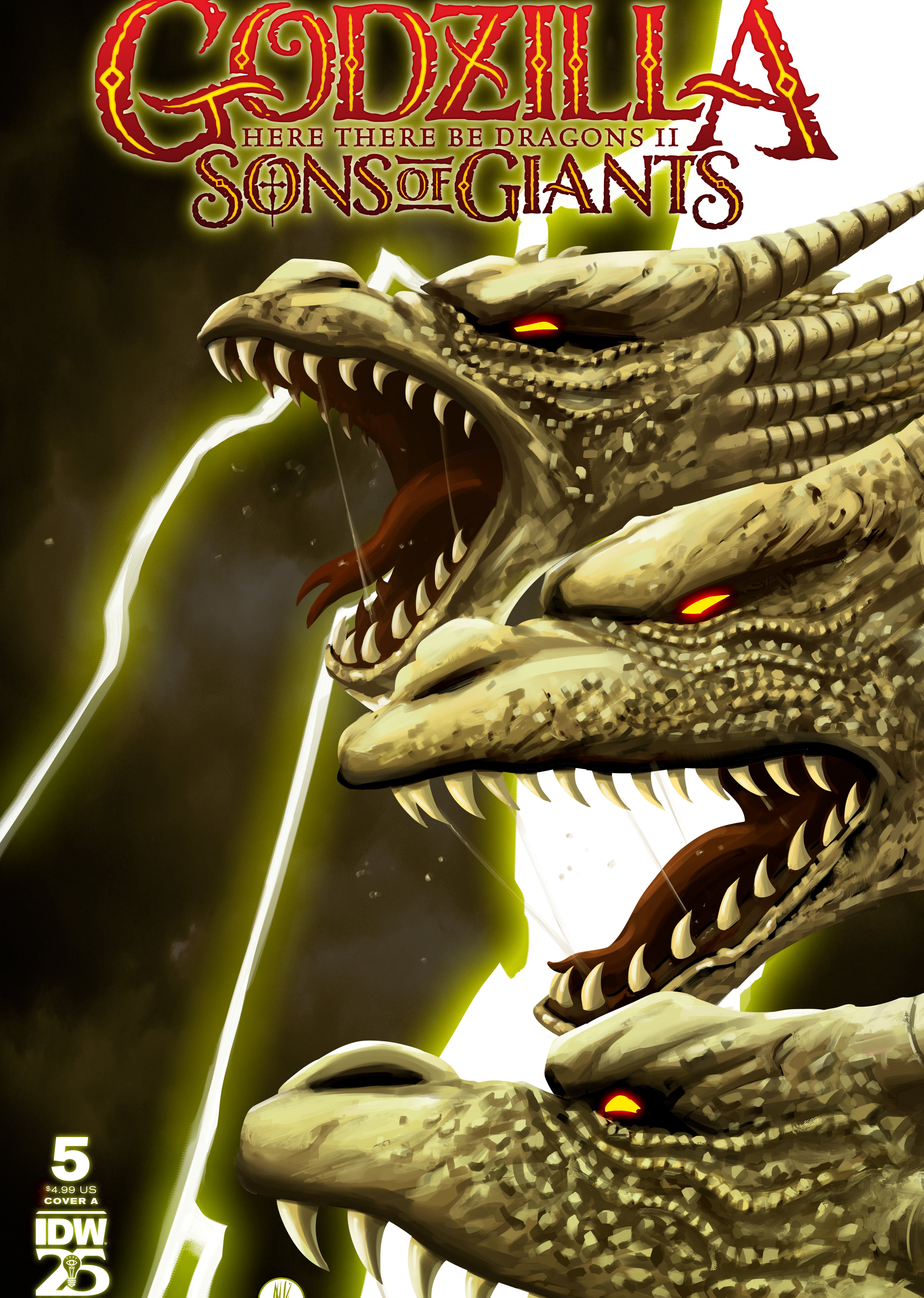 Godzilla: Here There Be Dragons II—Sons Of Giants #5 Cover A (Miranda)