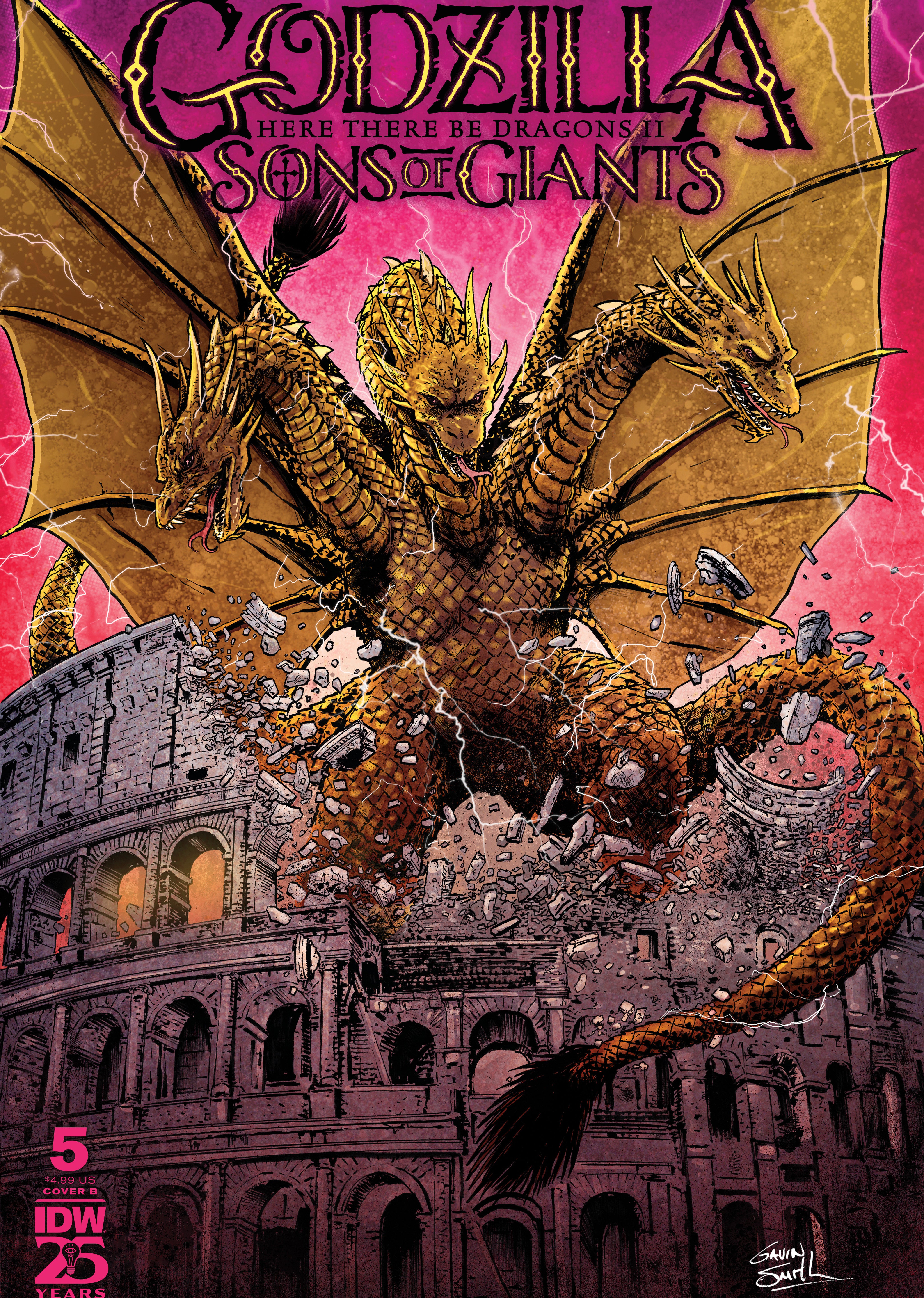 Godzilla: Here There Be Dragons II—Sons Of Giants #5 Variant B (Smith)