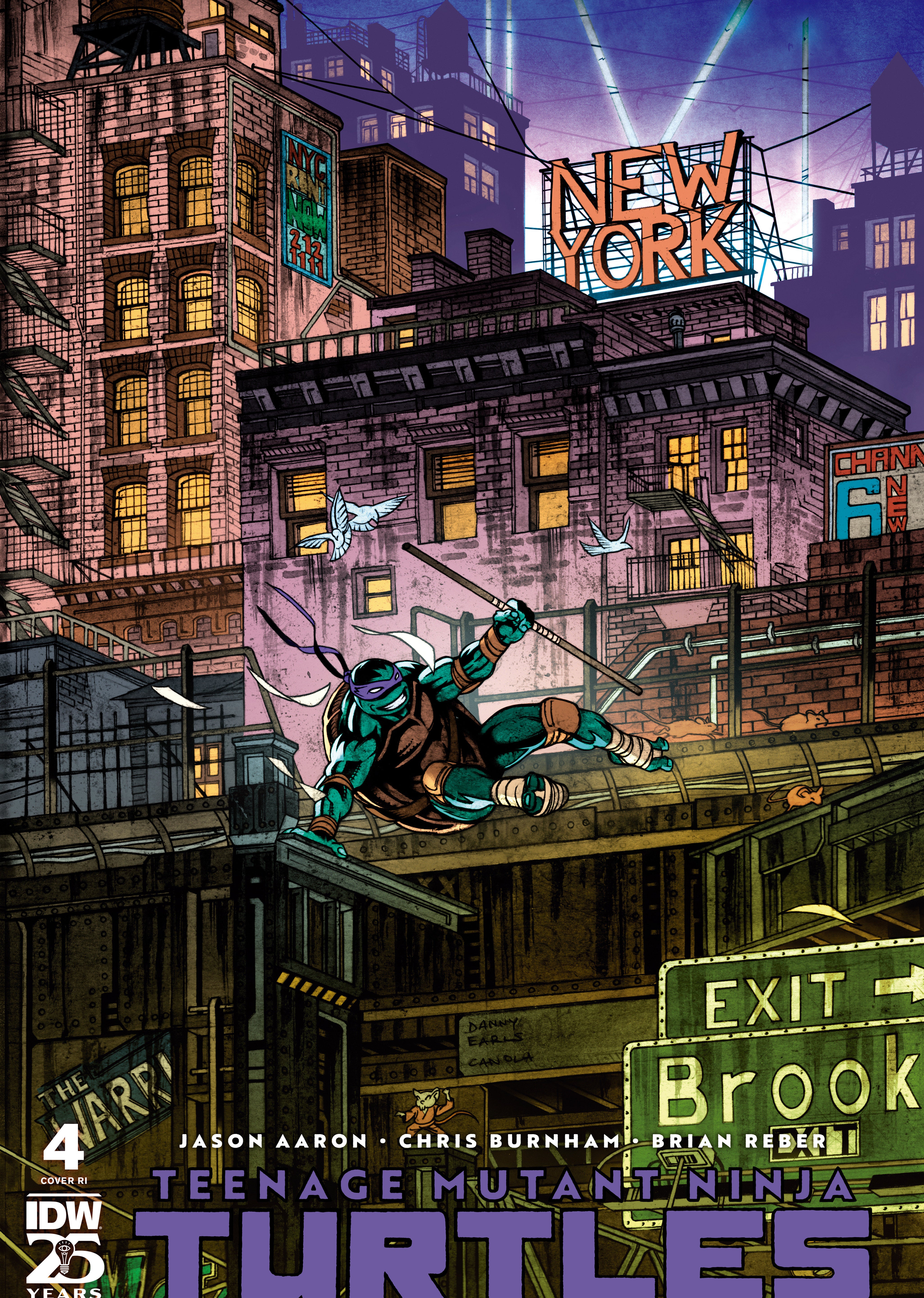 TMNT (2024) #4 1:25 Variant