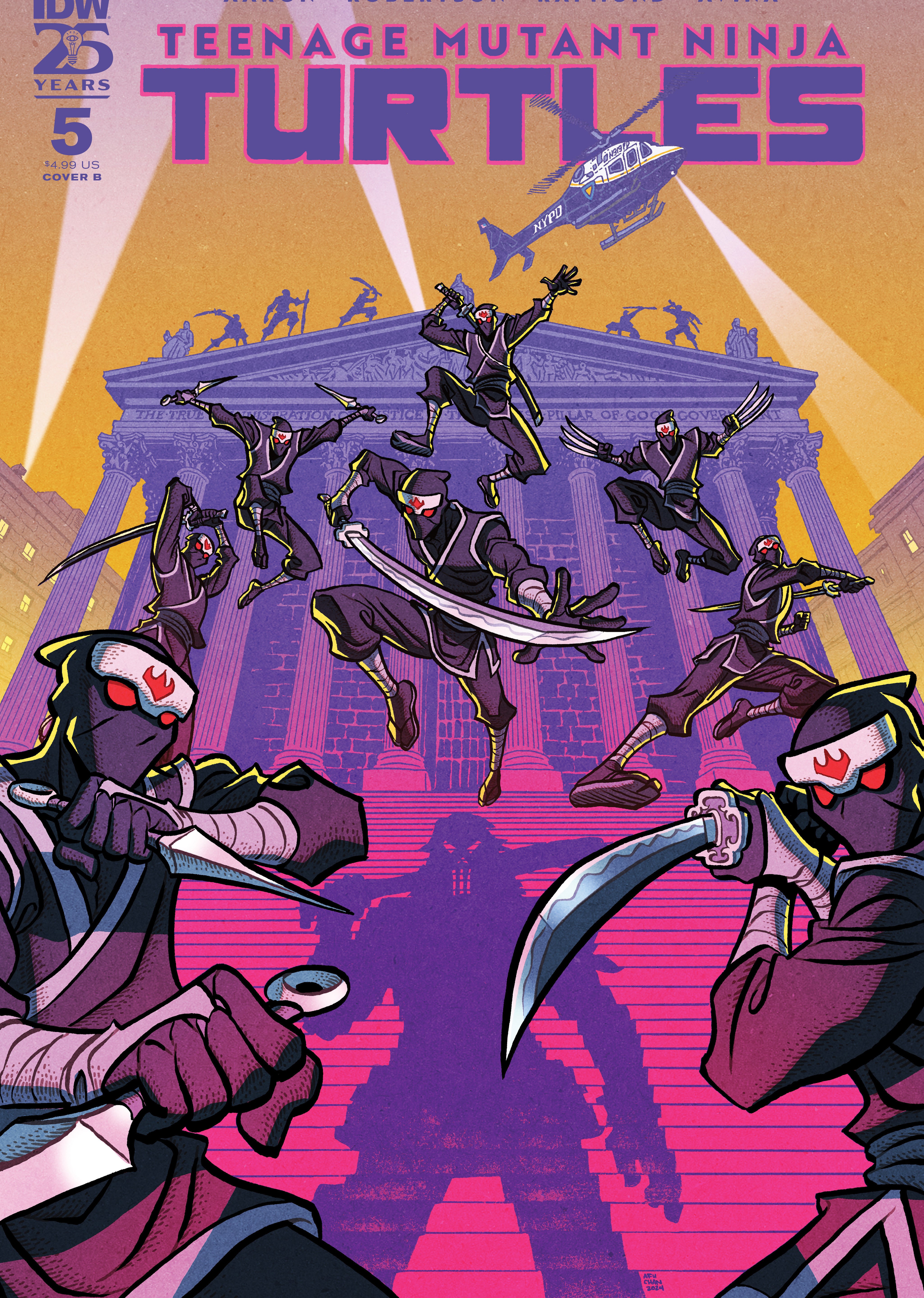 Teenage Mutant Ninja Turtles (2024) #5 Variant B (Chan)