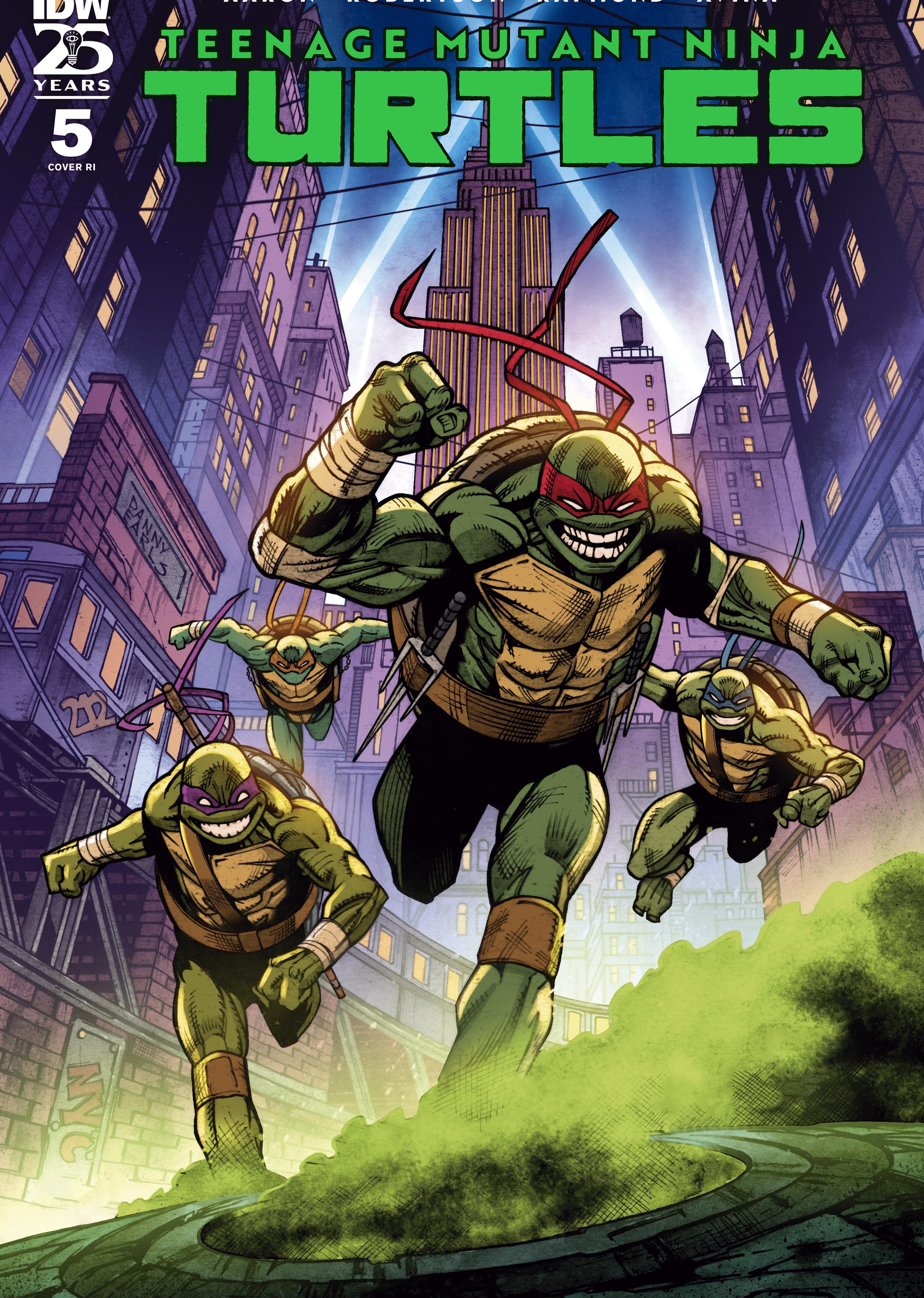 TMNT #5 1:25 Earls Variant
