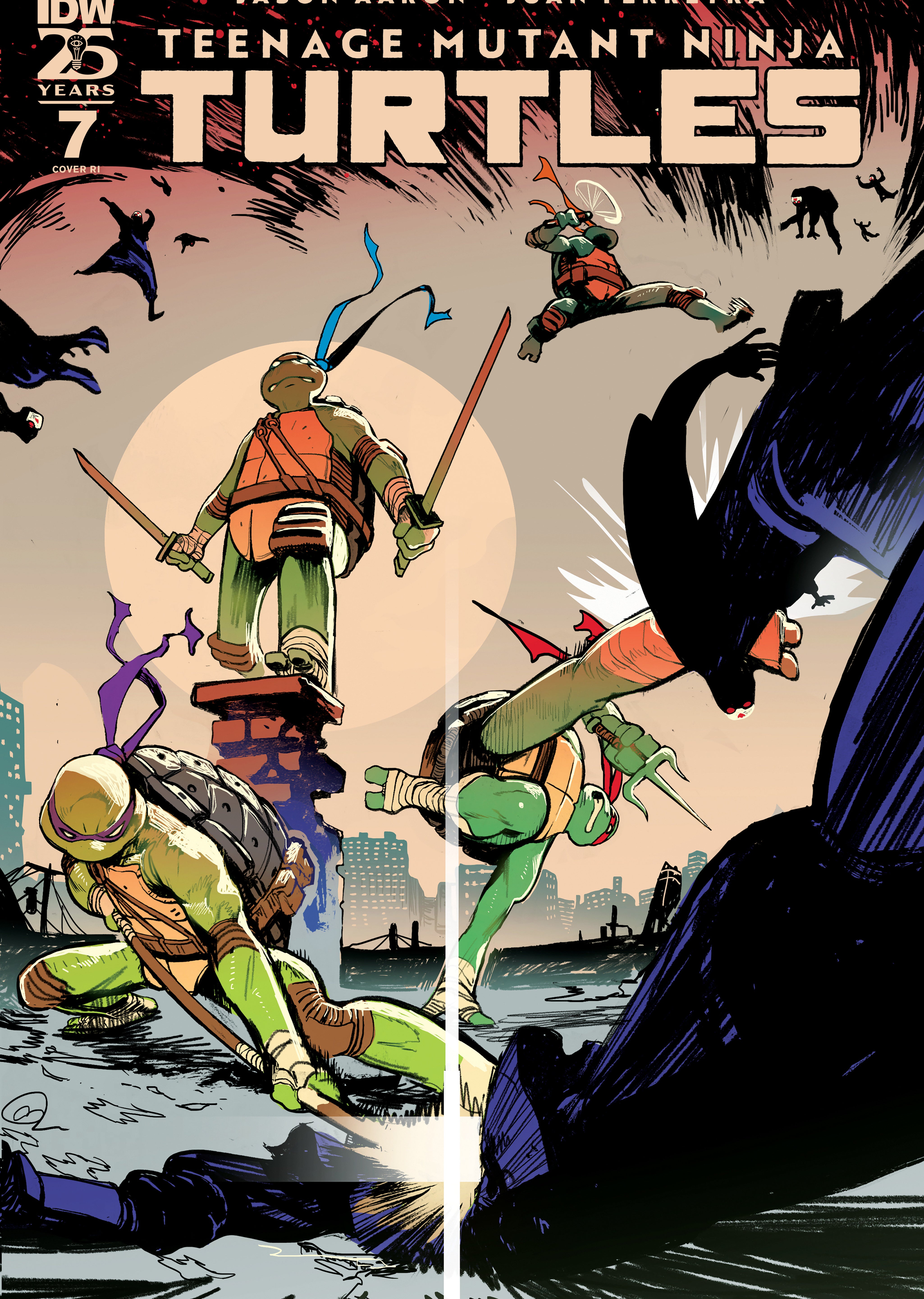 Teenage Mutant Ninja Turtles #7 1:25 Variant (Rivas)