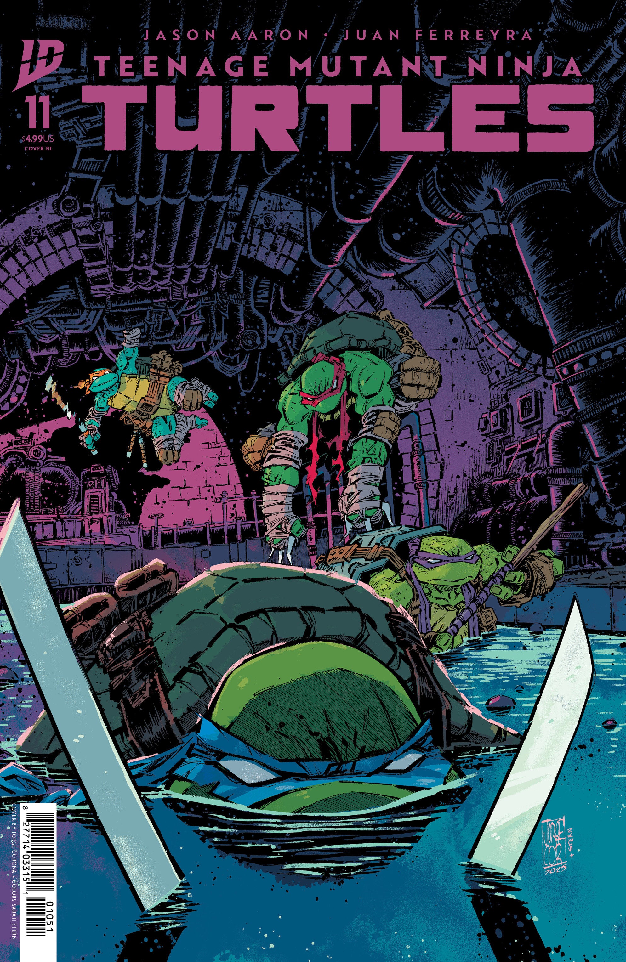 Teenage Mutant Ninja Turtles #11 1:50 Variant Ri (Corona)