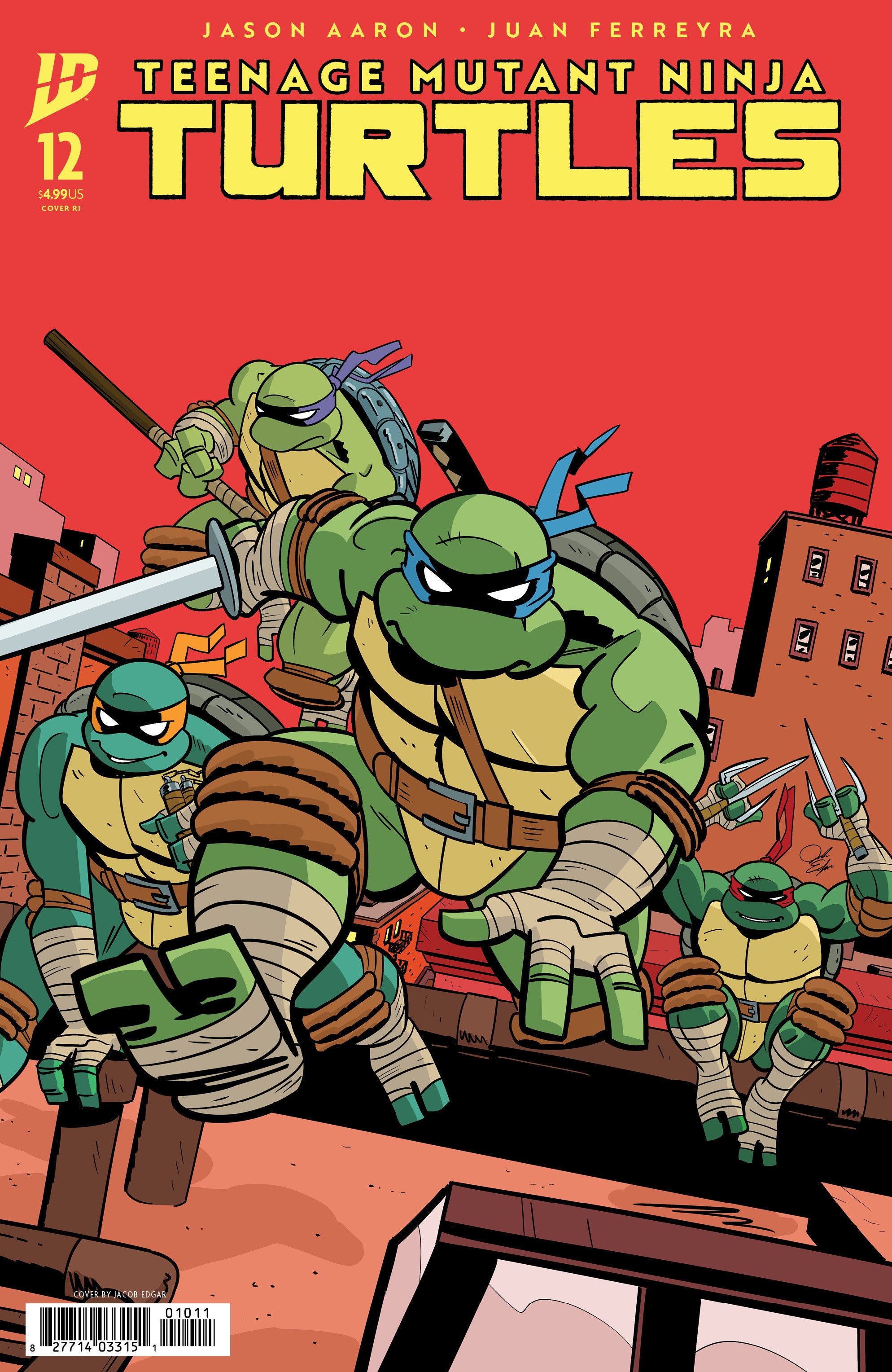 Teenage Mutant Ninja Turtles #12 1:25 RI Variant (Edgar)