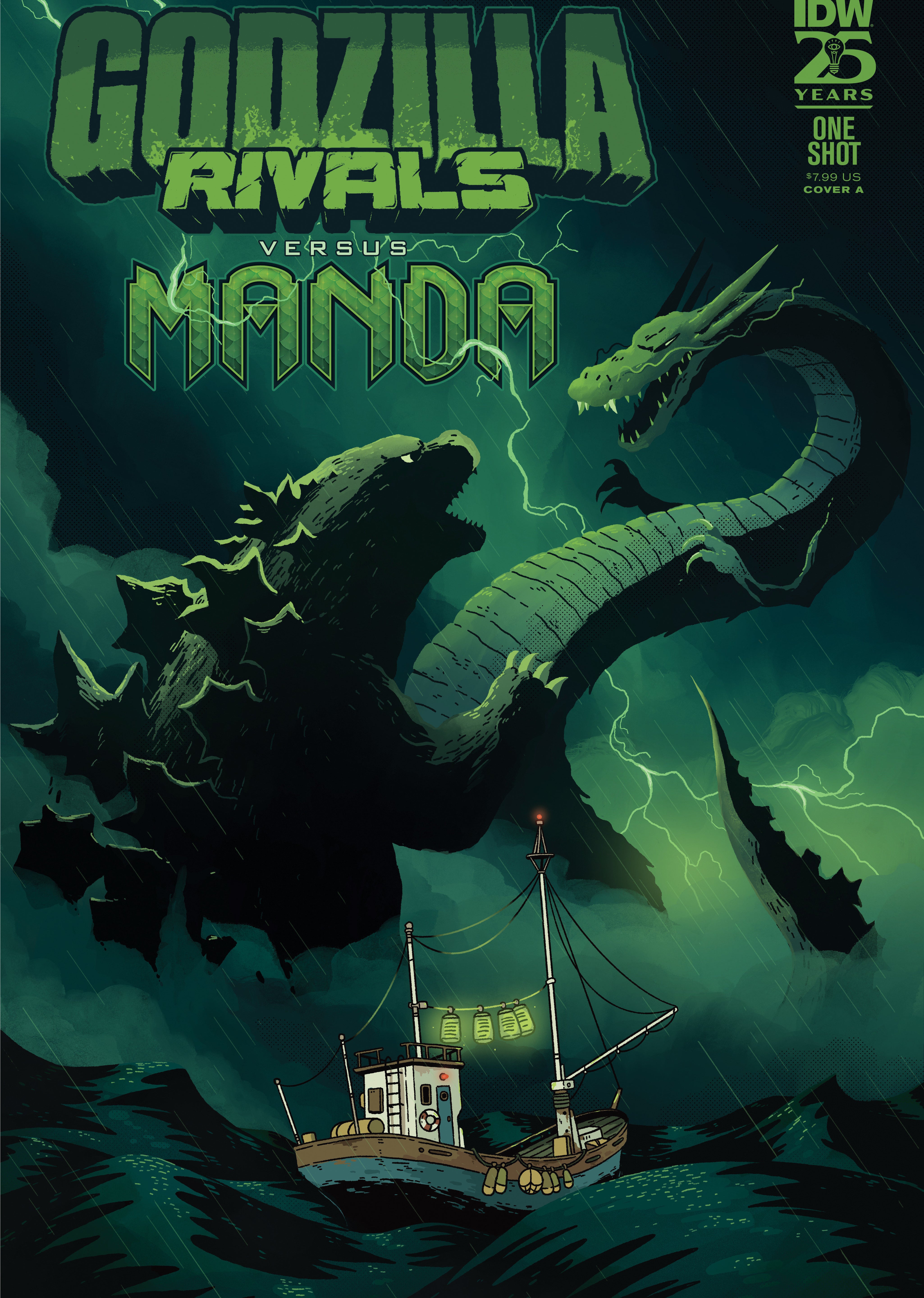 Godzilla Rivals: vs. Manda Cover A (Lawrence)