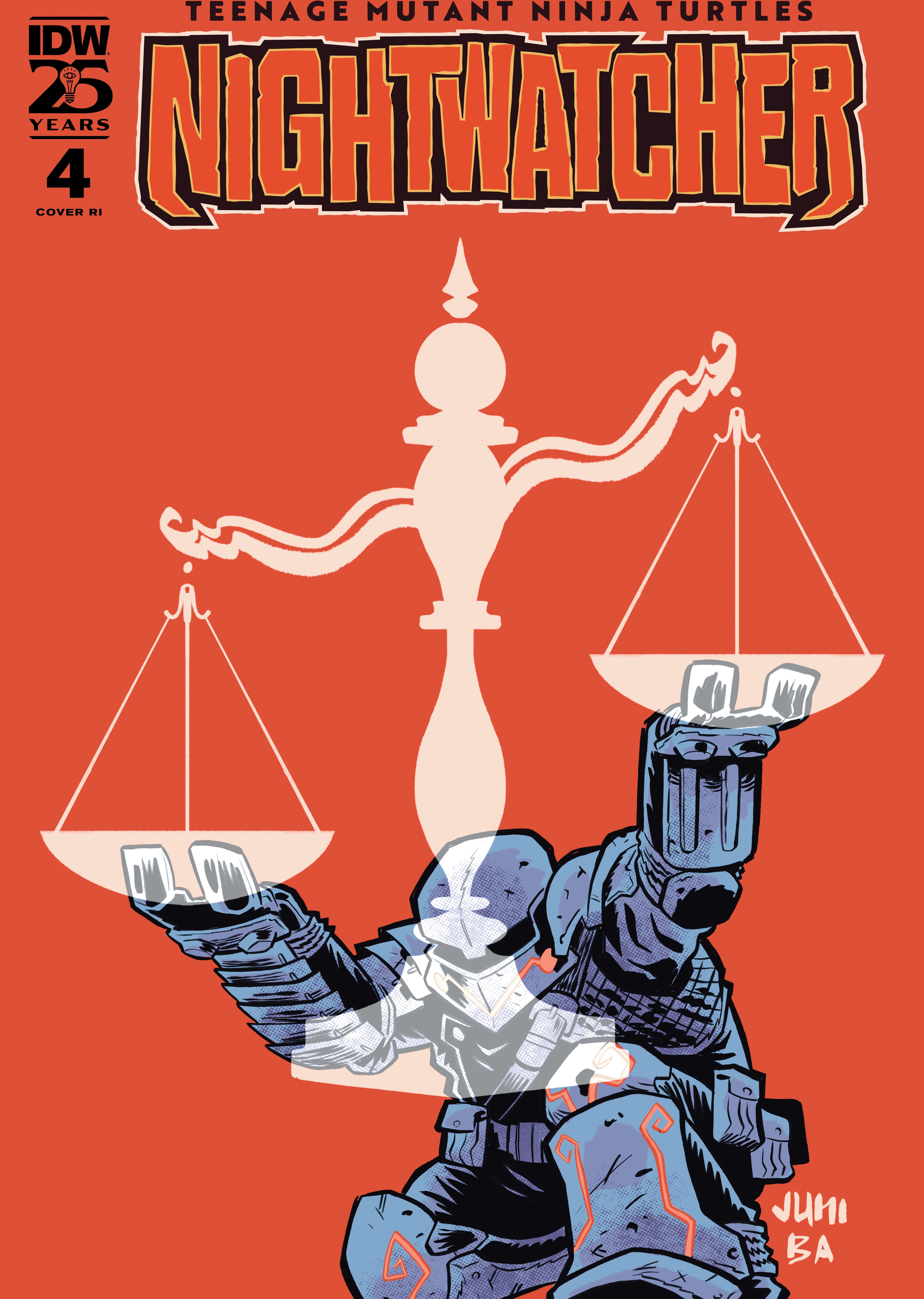 Teenage Mutant Ninja Turtles: Nightwatcher #4 1:10 Variant