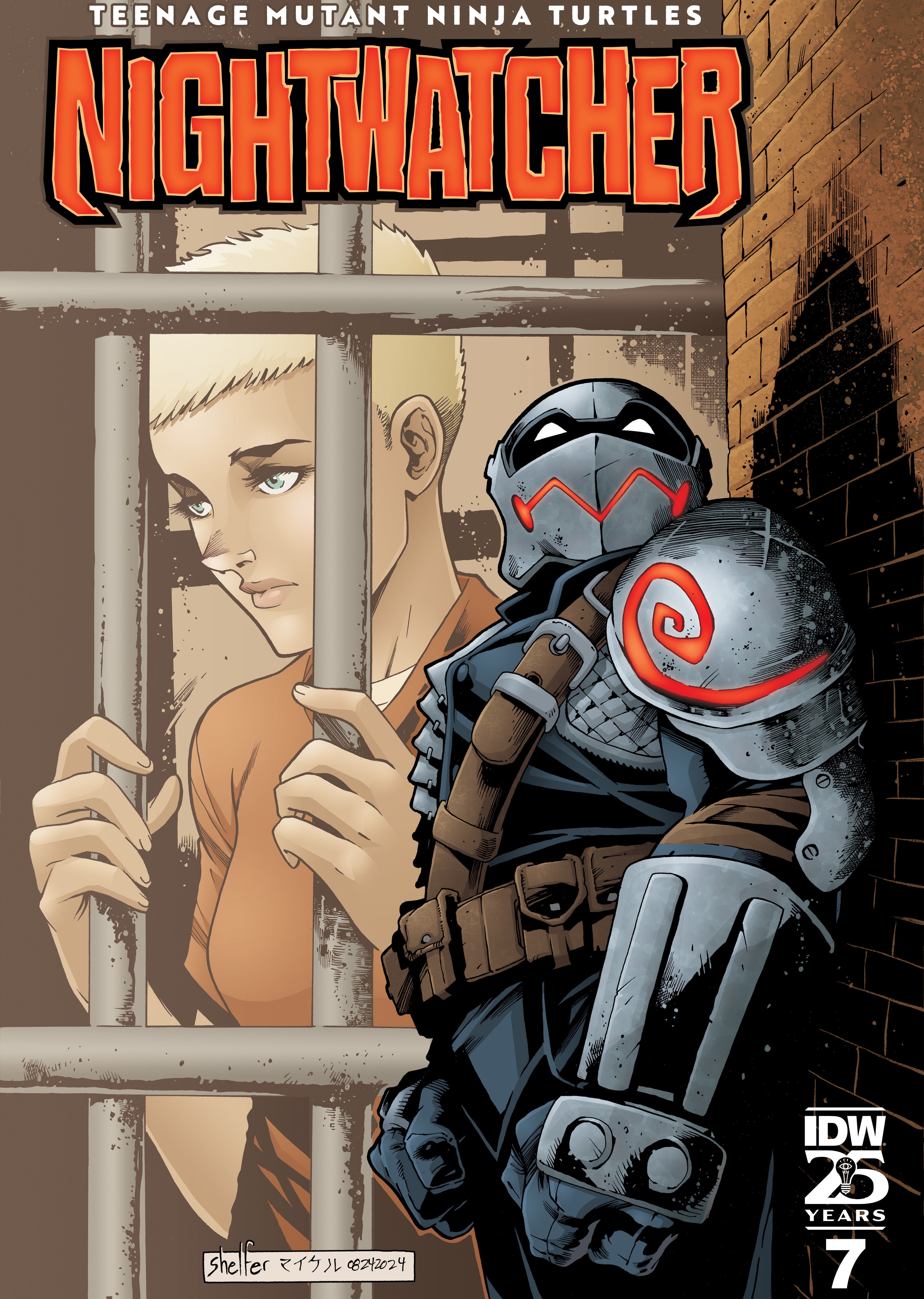 Teenage Mutant Ninja Turtles: Nightwatcher #7 1:10 Variant (Shelfer)