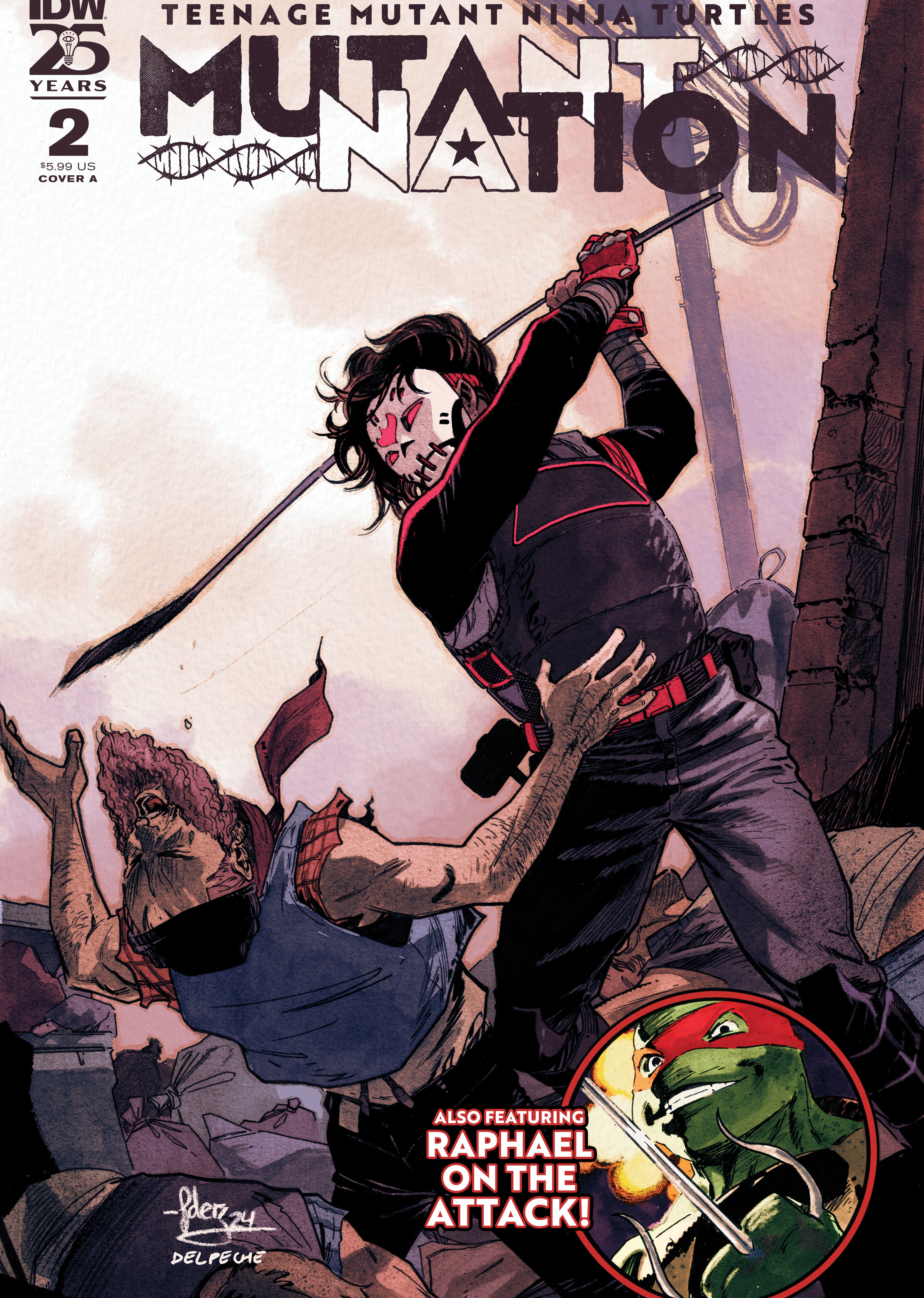 Teenage Mutant Ninja Turtles: Mutant Nation #2 Cover A (Fernandez)