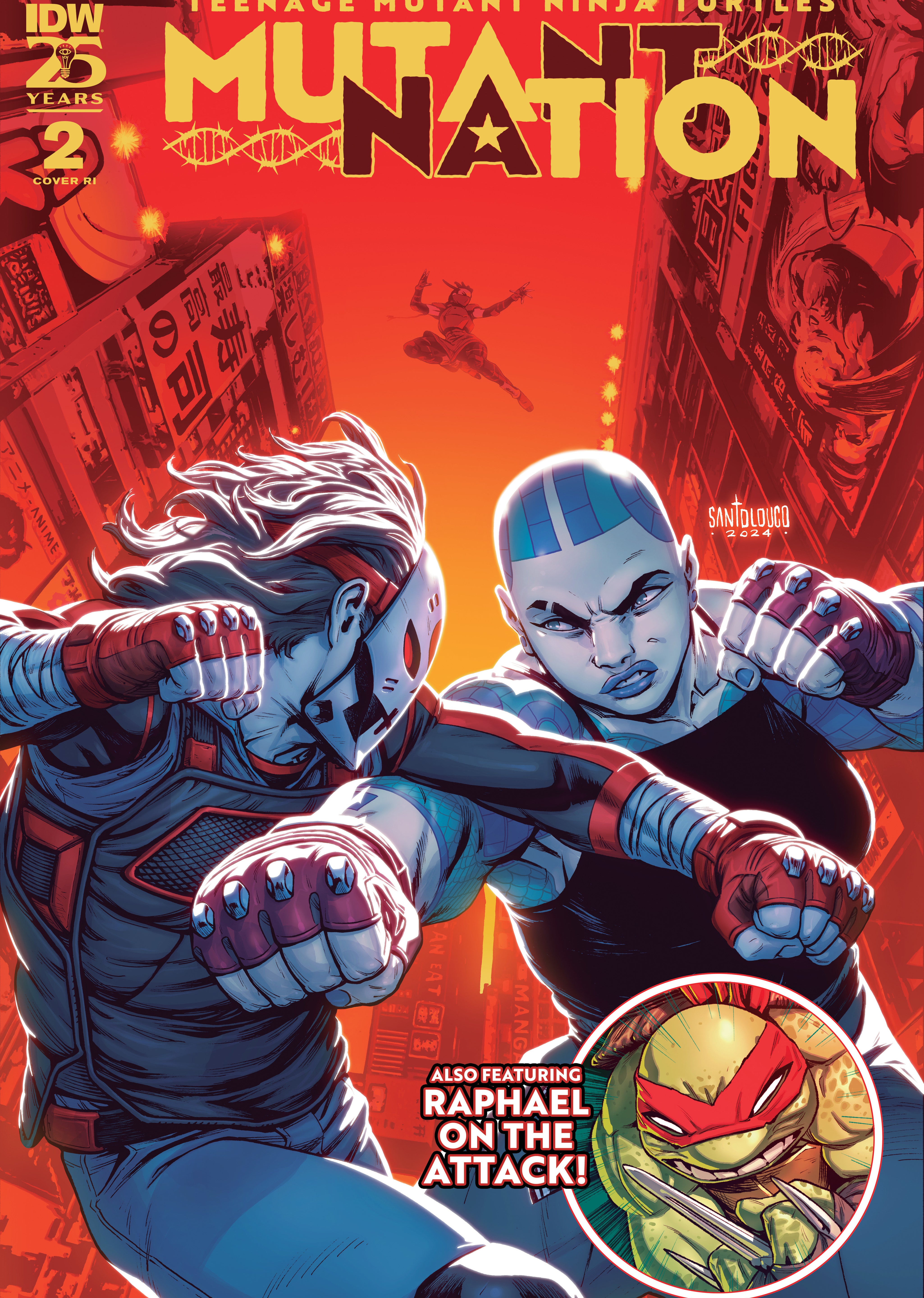 TMNT: Mutant Nation #2 1:10 Variant (Santolouco)