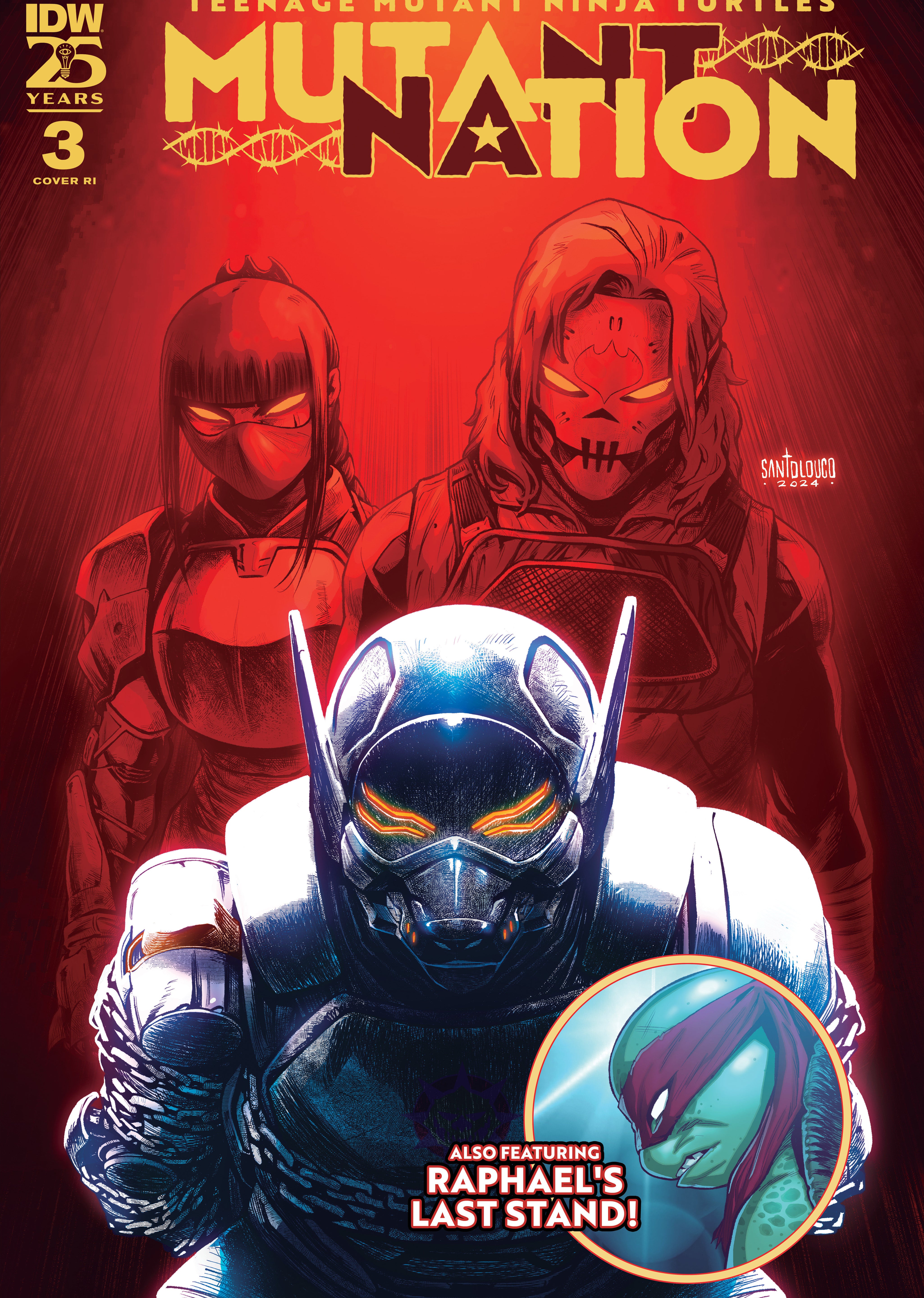 1:10 Teenage Mutant Ninja Turtles: Mutant Nation #3 (Santolouco)