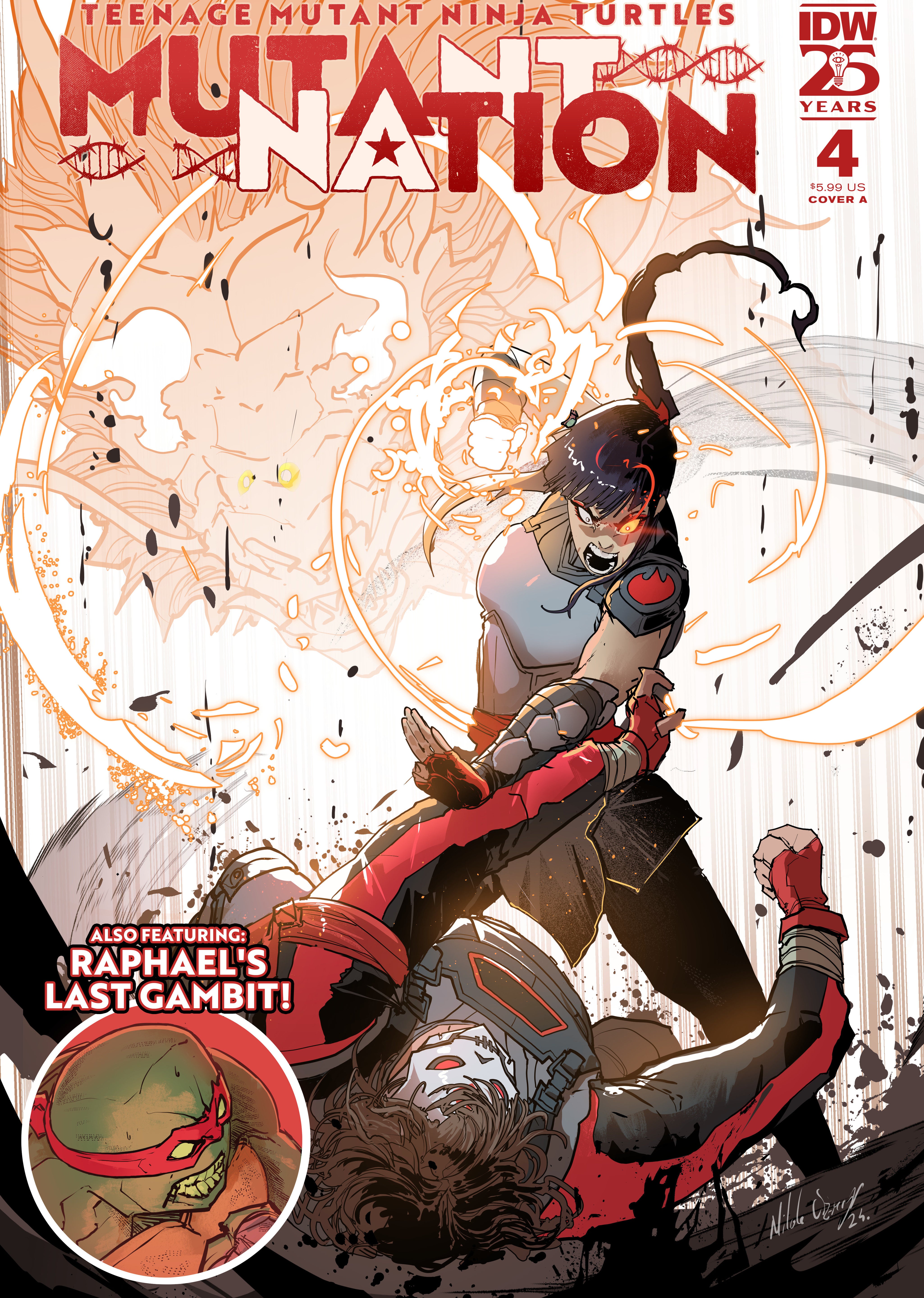 Teenage Mutant Ninja Turtles: Mutant Nation #4 Cover A (Cizmesija)
