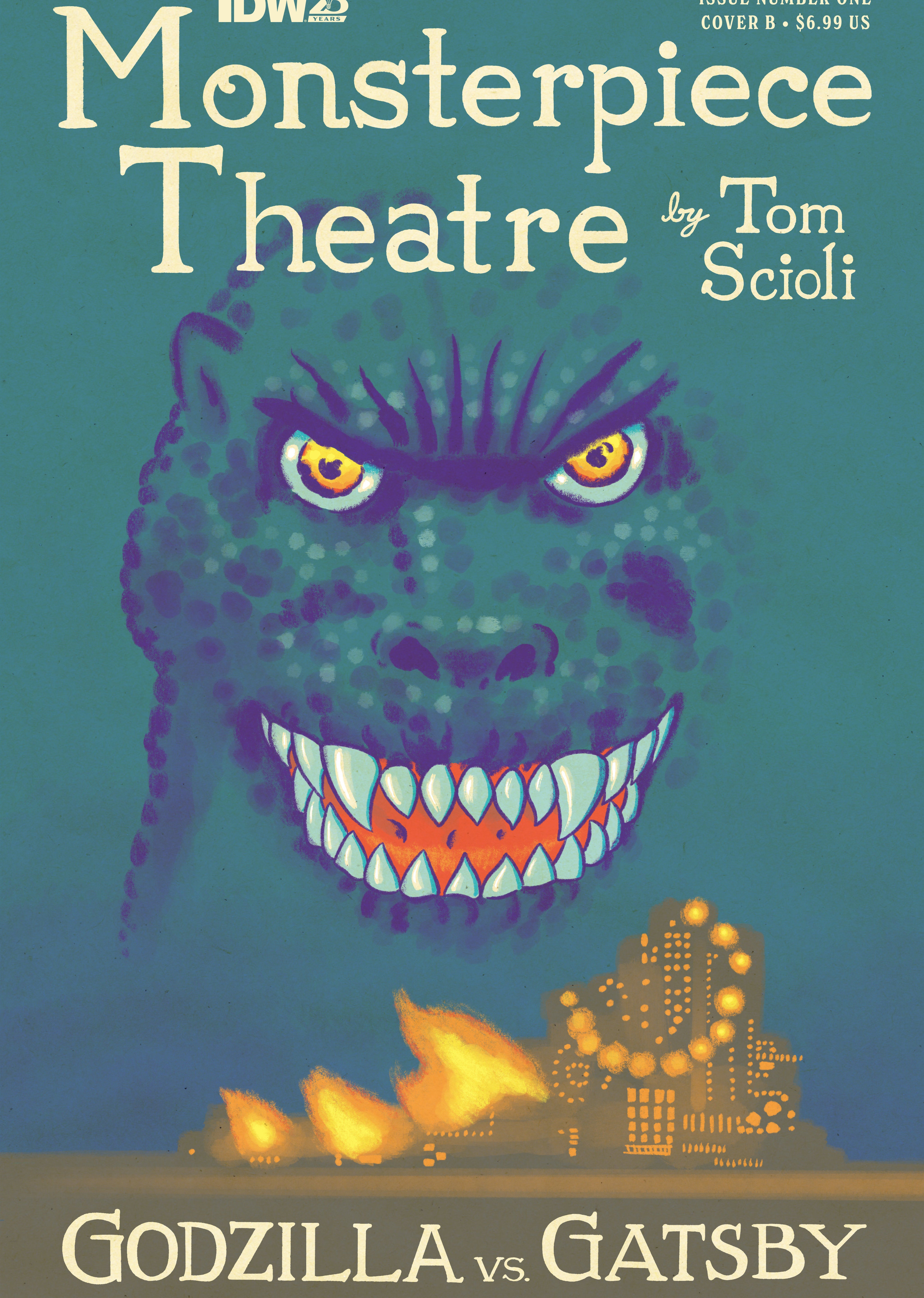 Godzilla’S Monsterpiece Theatre #1 Variant B (Scioli)