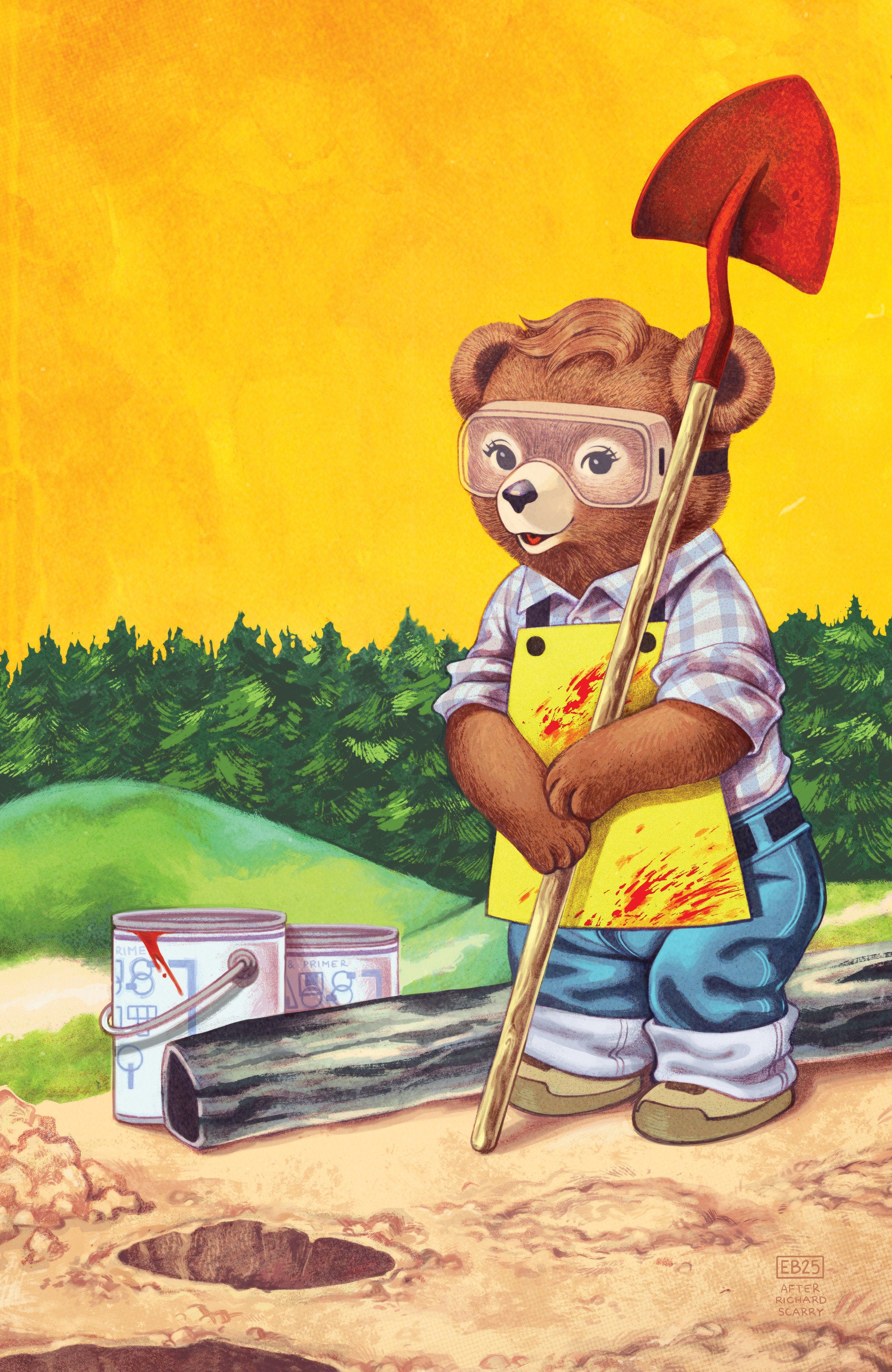 Beneath The Trees Where Nobody Sees: Rite Of Spring #5 1:50 RI Variant (Beals Storybook Variant Full Art)