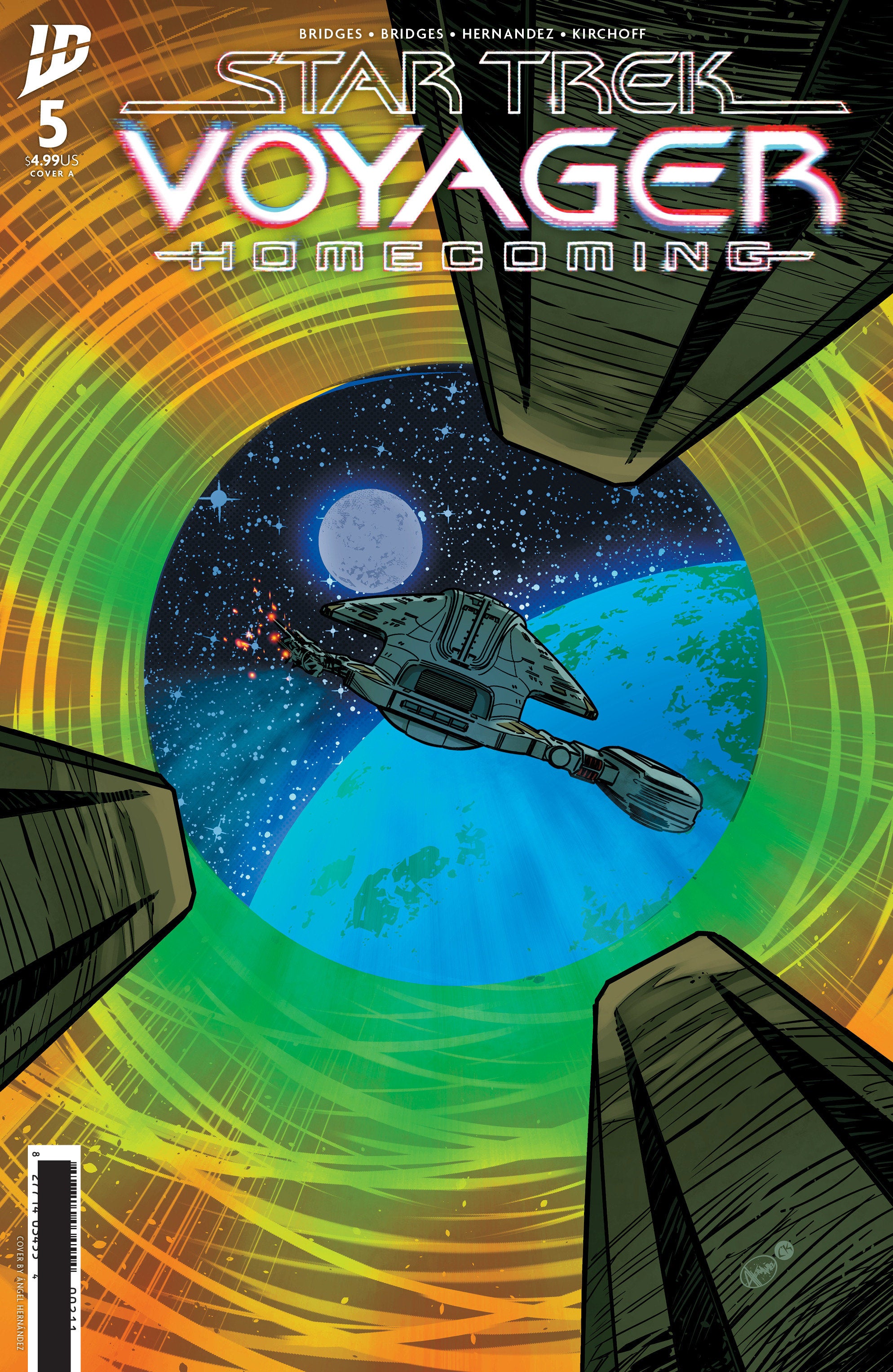 Star Trek: Voyager  Homecoming #5 Cover A (Hernandez)