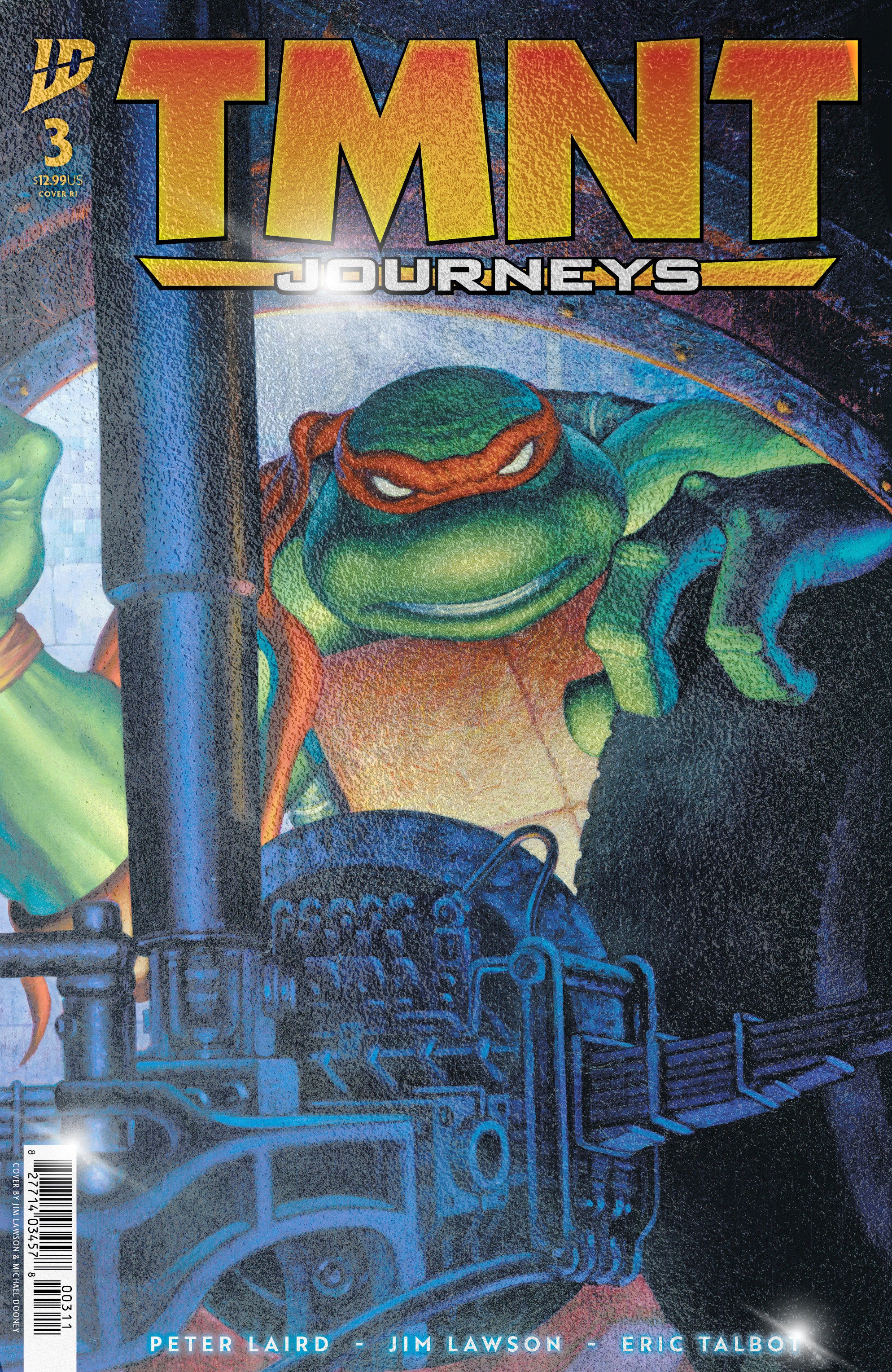 Teenage Mutant Ninja Turtles: Journeys #3 1:10 RI Variant Foil (Dooney & Lawson)